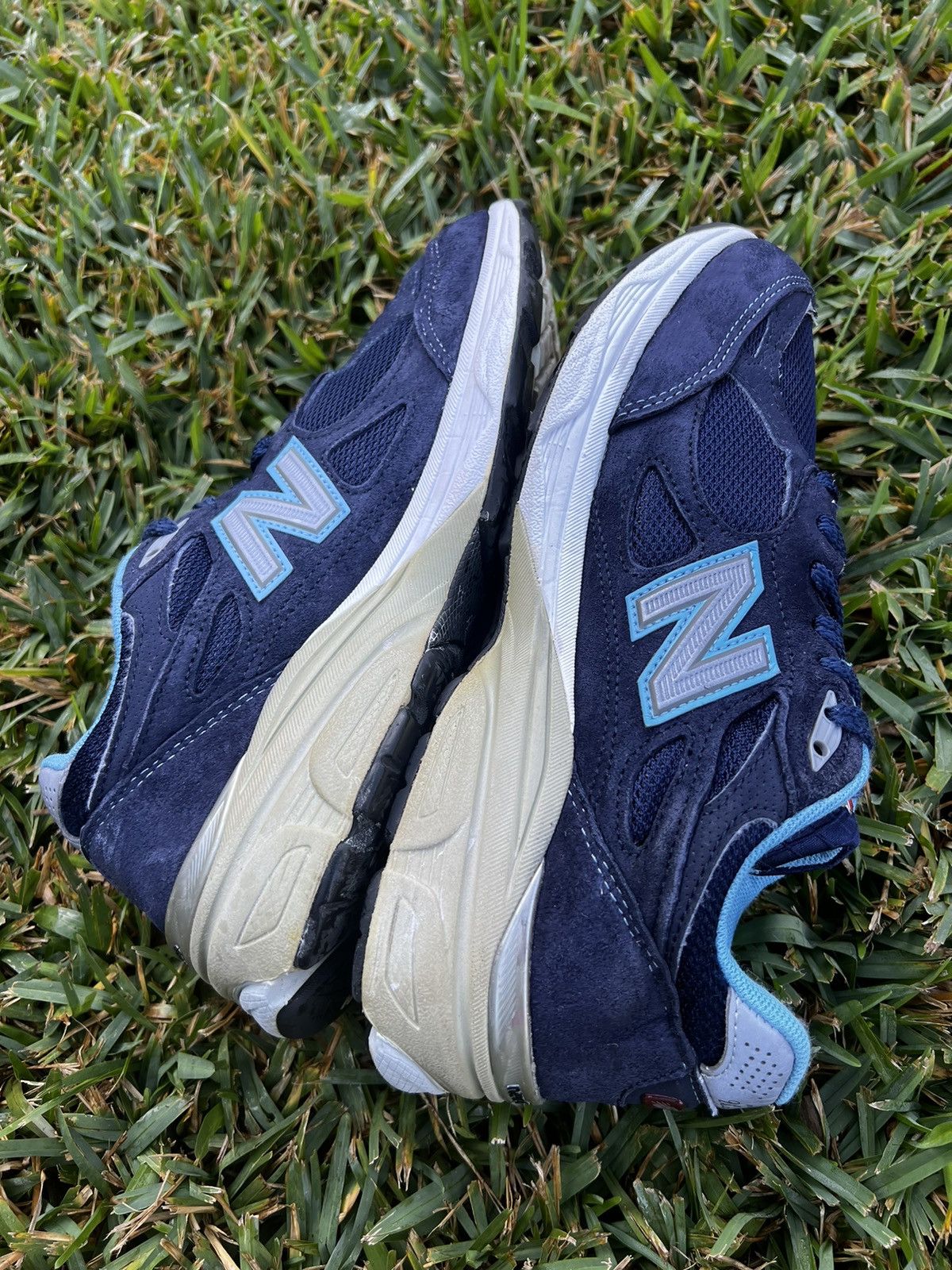 New Balance CLEAN New Balance 990v3 Made in USA size 8 Womens Navy Blue Size US 8 / IT 38 - 5 Thumbnail