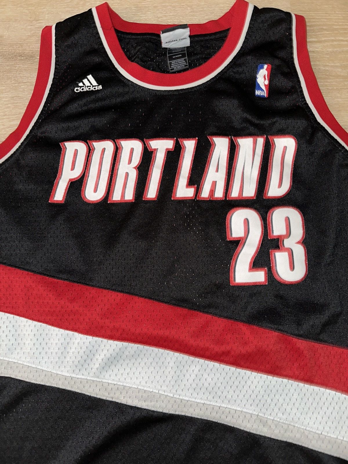 Adidas Vintage Portland Trail Blazers Darius Miles Adidas Jersey Size US XXL / EU 58 / 5 - 3 Thumbnail