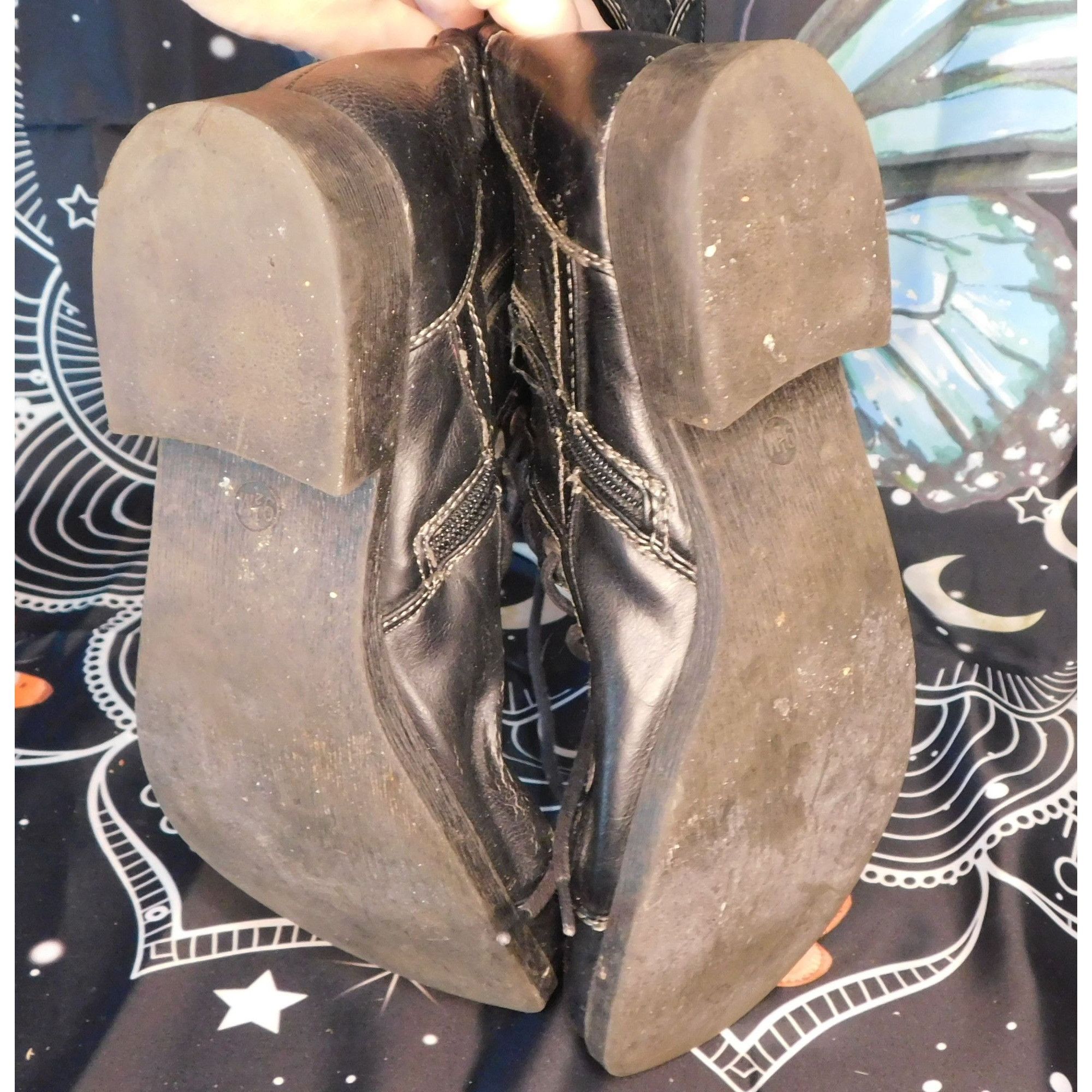 Guess G by Guess Black Moto Boots Size 9.5 Womens Size US 9.5 / IT 39.5 - 7 Thumbnail