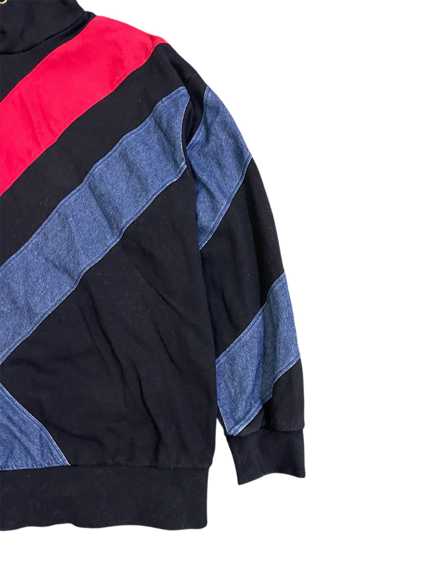Frapbois Fila x Frapbois (Issey Miyake) Pullover Hoodie Red Blue Size US S / EU 44-46 / 1 - 7 Thumbnail