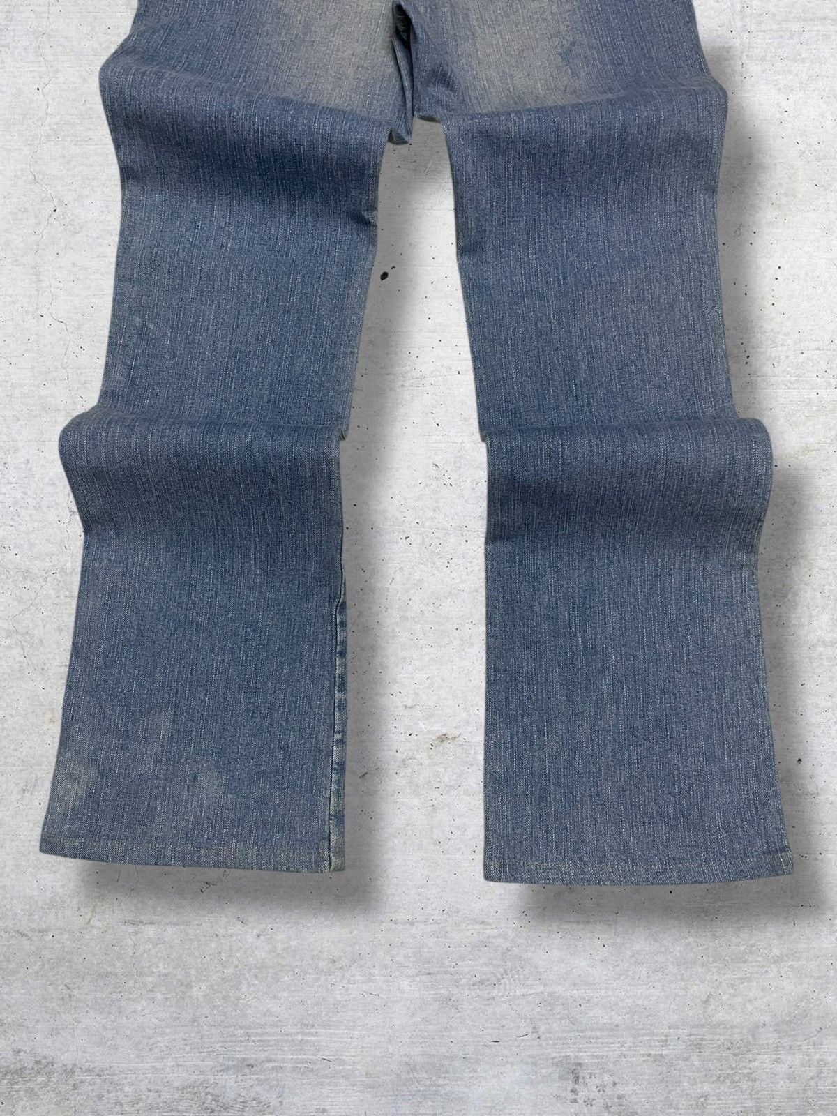 Diesel VINTAGE DIESEL INDUSTRY DESIGNER 90S BLUEWASHED FLARE DENIM Size US 28 / EU 44 - 11 Thumbnail