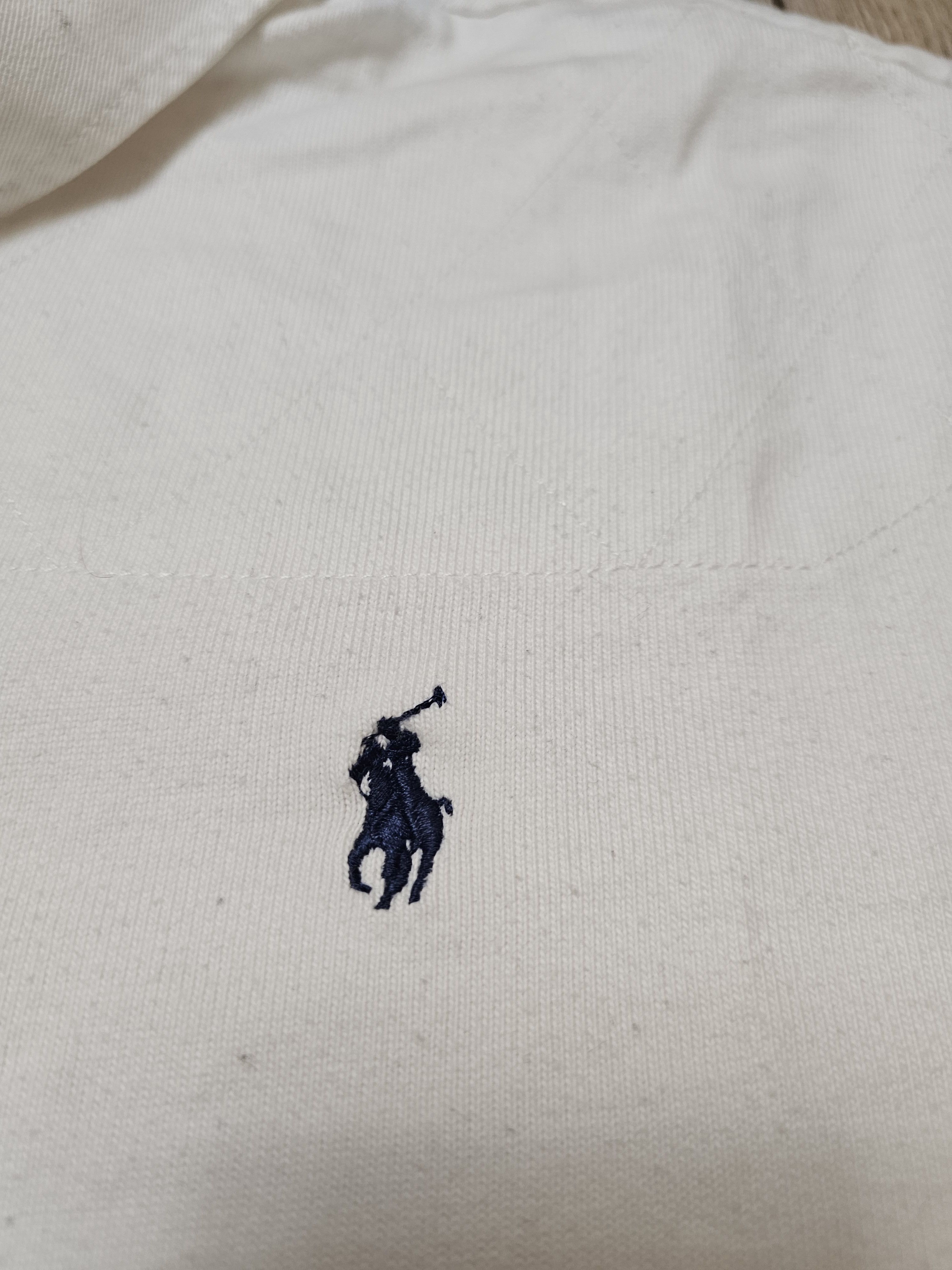Polo Ralph Lauren × Rugby Ralph Lauren × Vintage POLO RALPH LAUREN VINTAGE RUGBY SHIRT 90s LONG SLEEVE WHITE Size US XXL / EU 58 / 5 - 4 Thumbnail