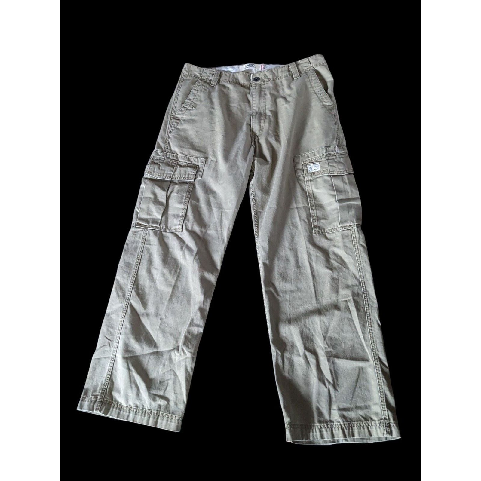 Levi's Vintage Levi's Pants Men's 36x32 Cargo Straight Grunge Y2K Size US 36 / EU 52 - 1 Thumbnail