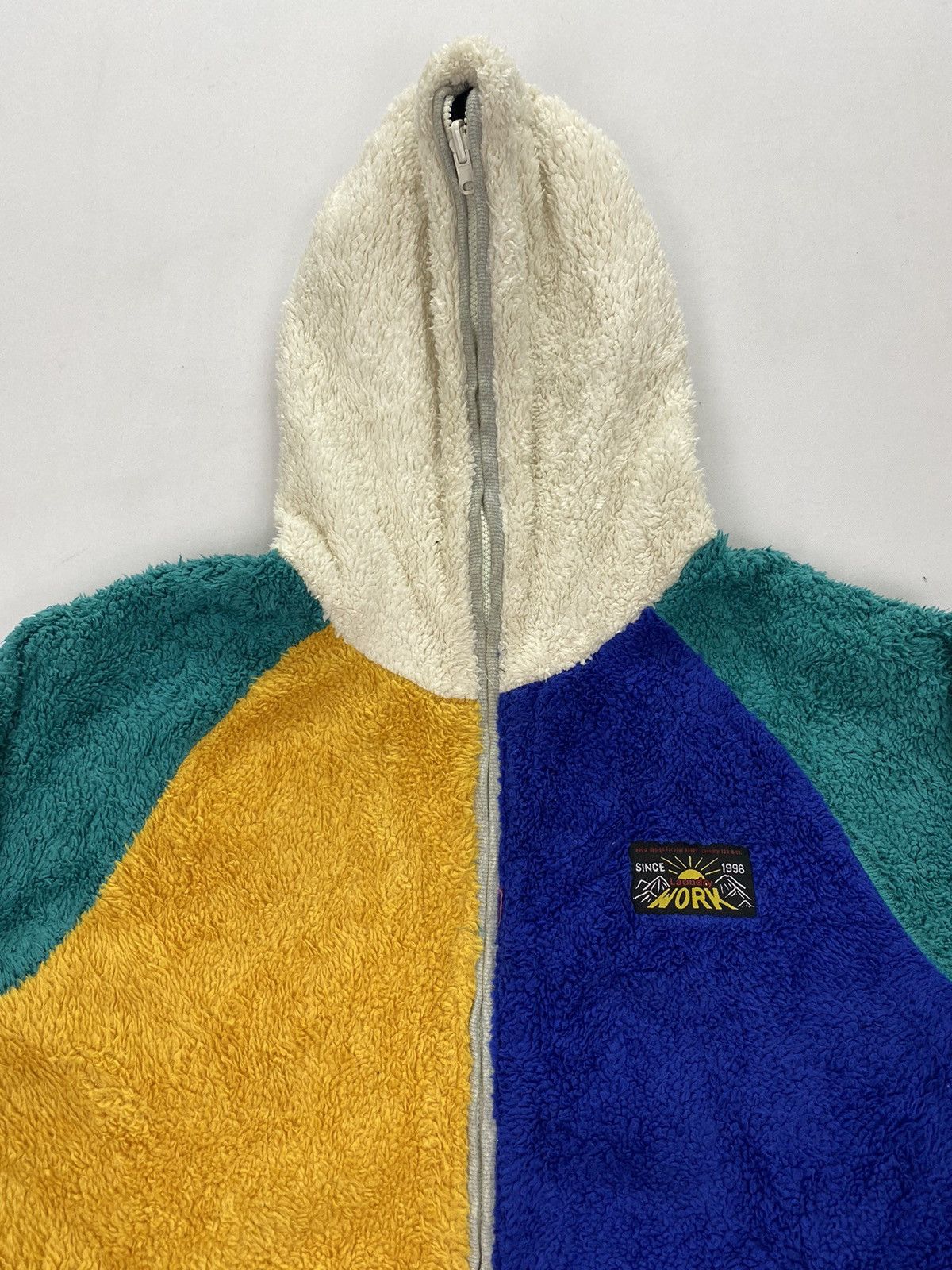 Japanese Brand Laundry Reversible Full Zip Hooded Jacket Size US XS / EU 42 / 0 - 9 Thumbnail