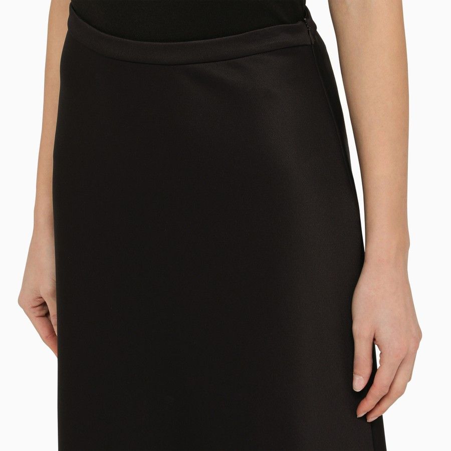 Max Mara o1d2blof0824 Long Skirt in Black Size 27" / US 4 / IT 40 - 5 Thumbnail