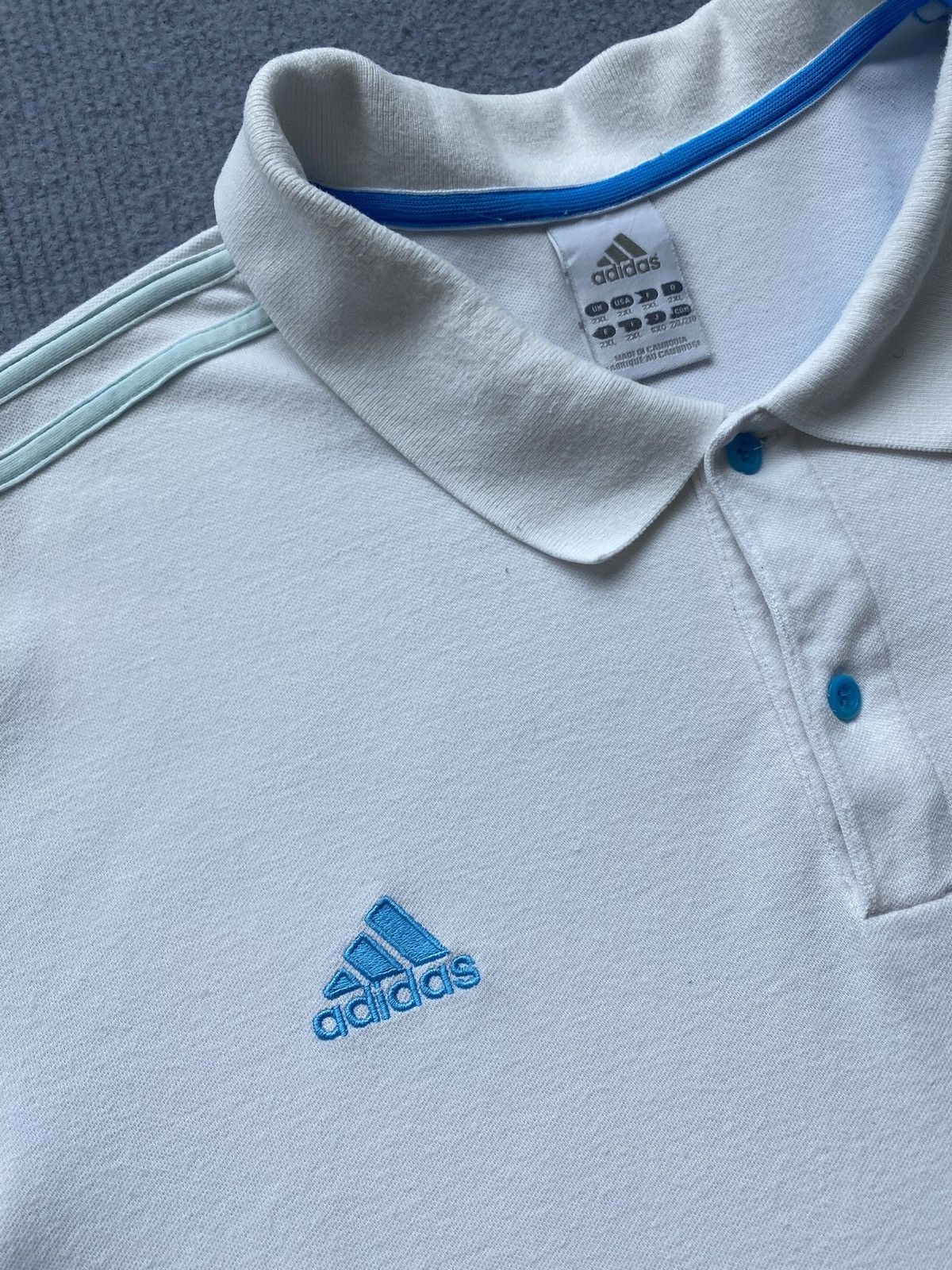 Adidas Adidas 2012 Olympique Marseille Polo Shirt Size US XXL / EU 58 / 5 - 4 Thumbnail