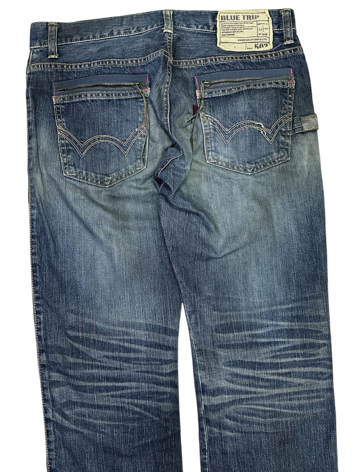 Kapital 90s Style 💥 edwin 503 distress denim Size US 34 / EU 50 - 11 Thumbnail