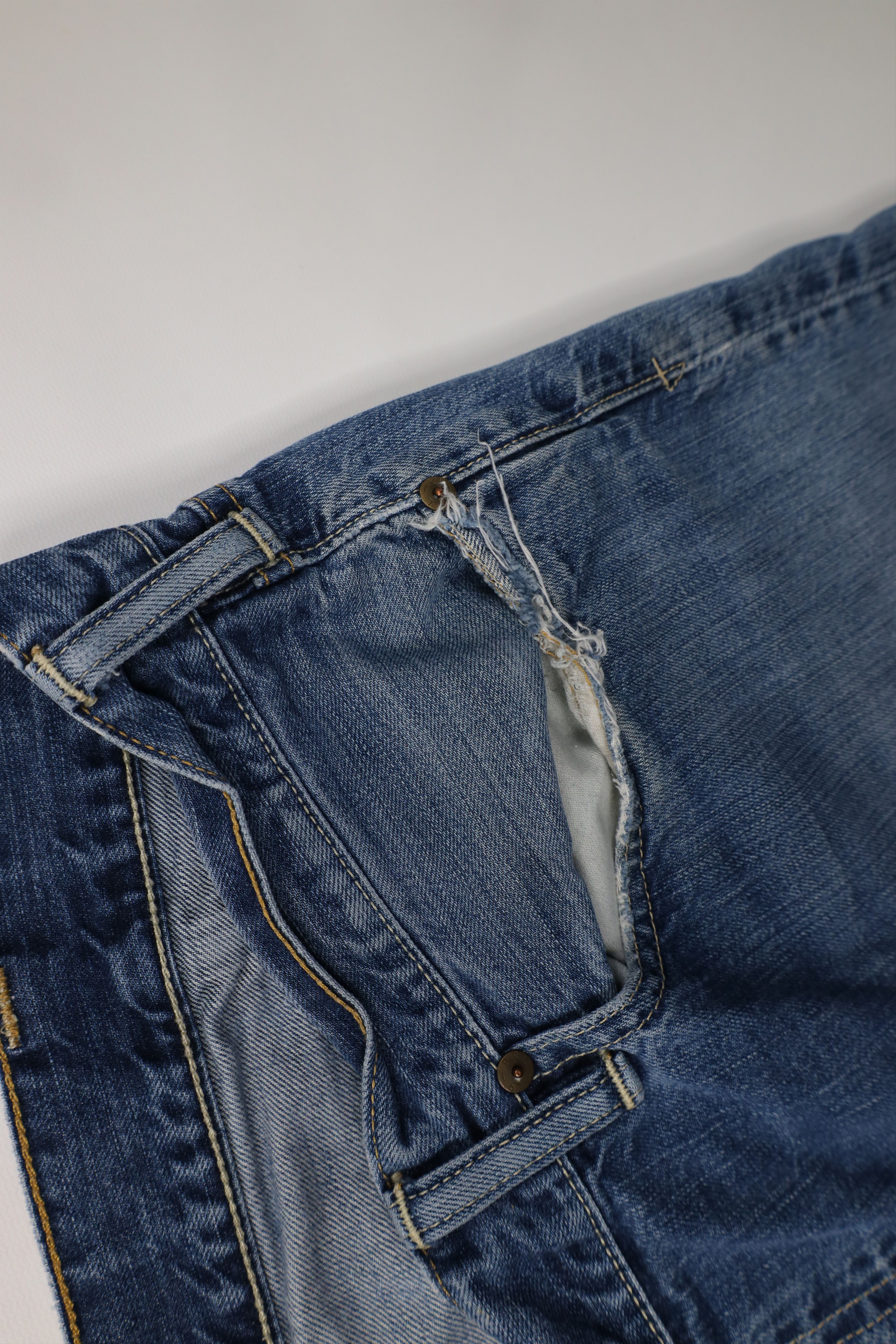 Ralph Lauren Vintage 90s Y2K Ralph Lauren Classic Wide Leg Denim Jeans Size US 40 / EU 56 - 8 Thumbnail