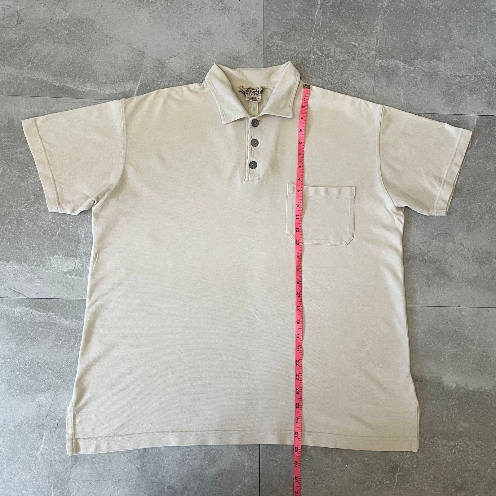 Hermes Vintage Hermès Men’s Polo Shirt – Size XXL – Made in Italy Size US XXL / EU 58 / 5 - 6 Thumbnail