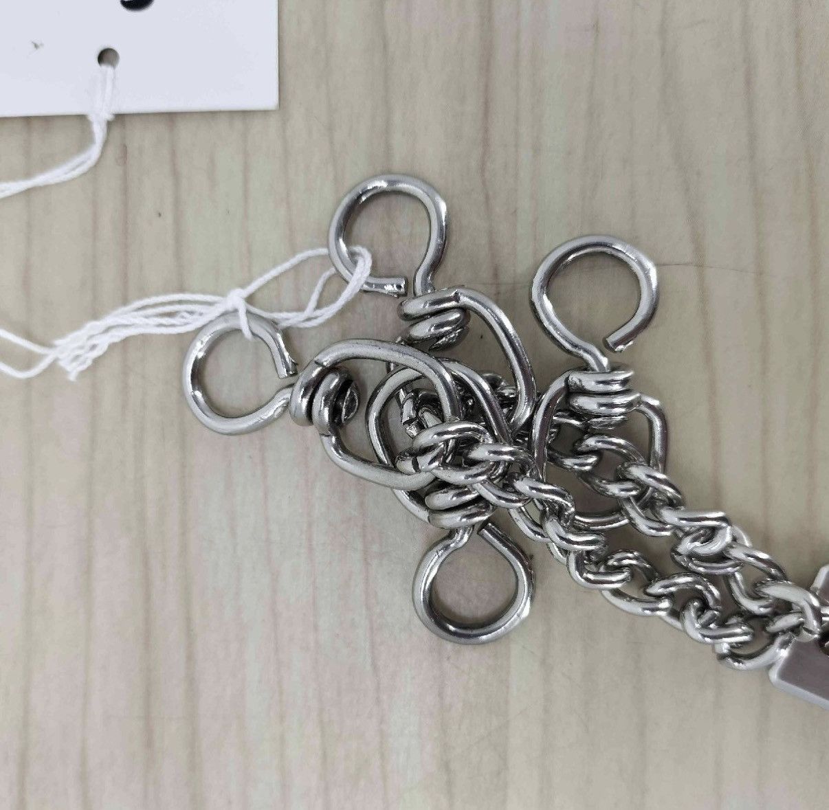 Jean Paul Gaultier Jean Paul Gaultier Metal Plate Key Ring Chain Size ONE SIZE - 4 Thumbnail
