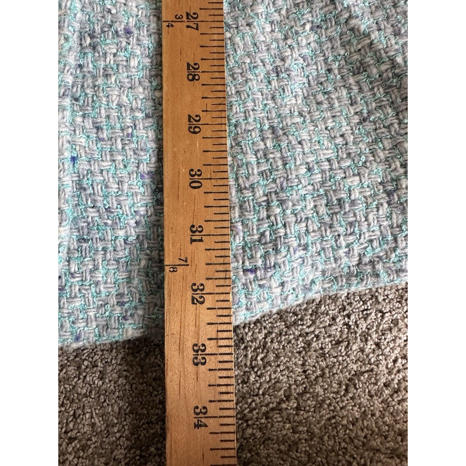 Other Marvin Richards Overcoat Women M Blue Double Breasted Wool Size M / US 6-8 / IT 42-44 - 2 Thumbnail