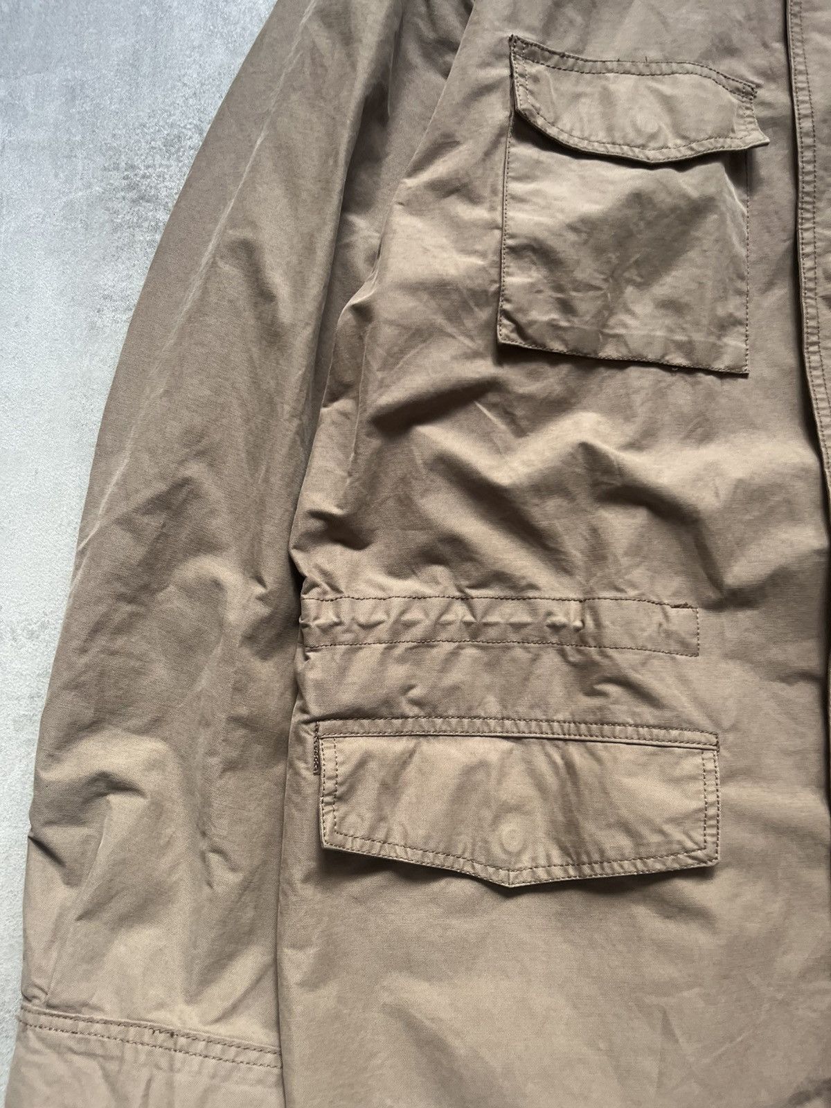 Versace Versace Classic Beige Multipocket Workwear Zip Up Jacket 54 Size US L / EU 52-54 / 3 - 6 Thumbnail