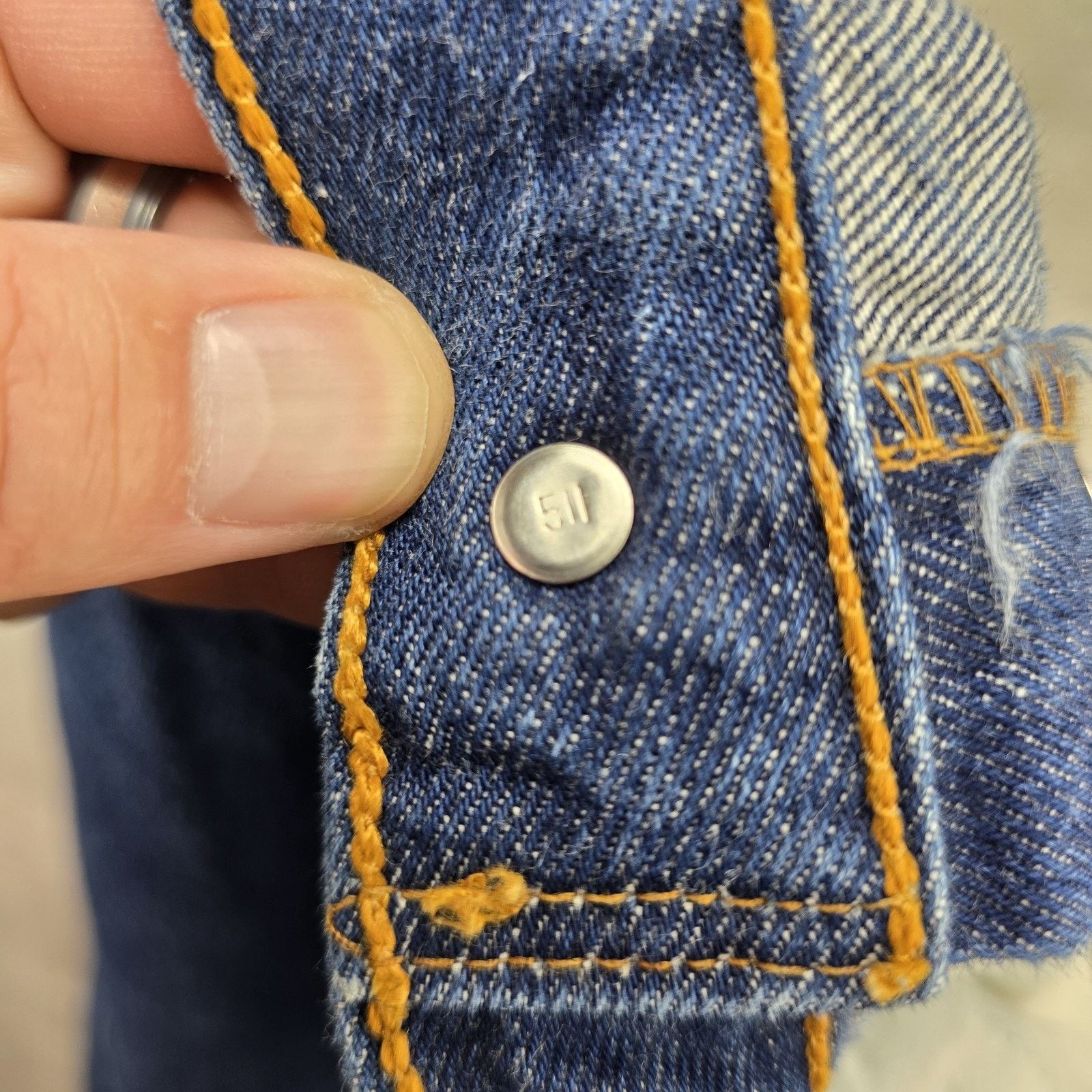 Levi's Vintage Levis 501xx Jeans 42x33 (fits 38x30) Marble USA Made Size US 38 / EU 54 - 8 Thumbnail