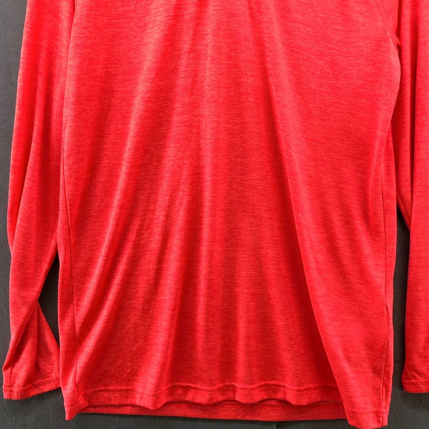 Under Armour Under Armour Pullover Mens S Heatgear Hooded Long Sleeve T-Shirt Red Moisture Wicking Fitness Shirt Hinged Closure Hooded Breathable Gym & Training Size US S / EU 44-46 / 1 - 4 Thumbnail