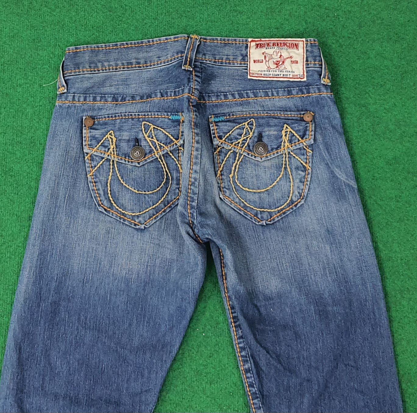 True Religion Vintage True Religion American Brand Jeans C258N10 Size US 33 - 2 Thumbnail