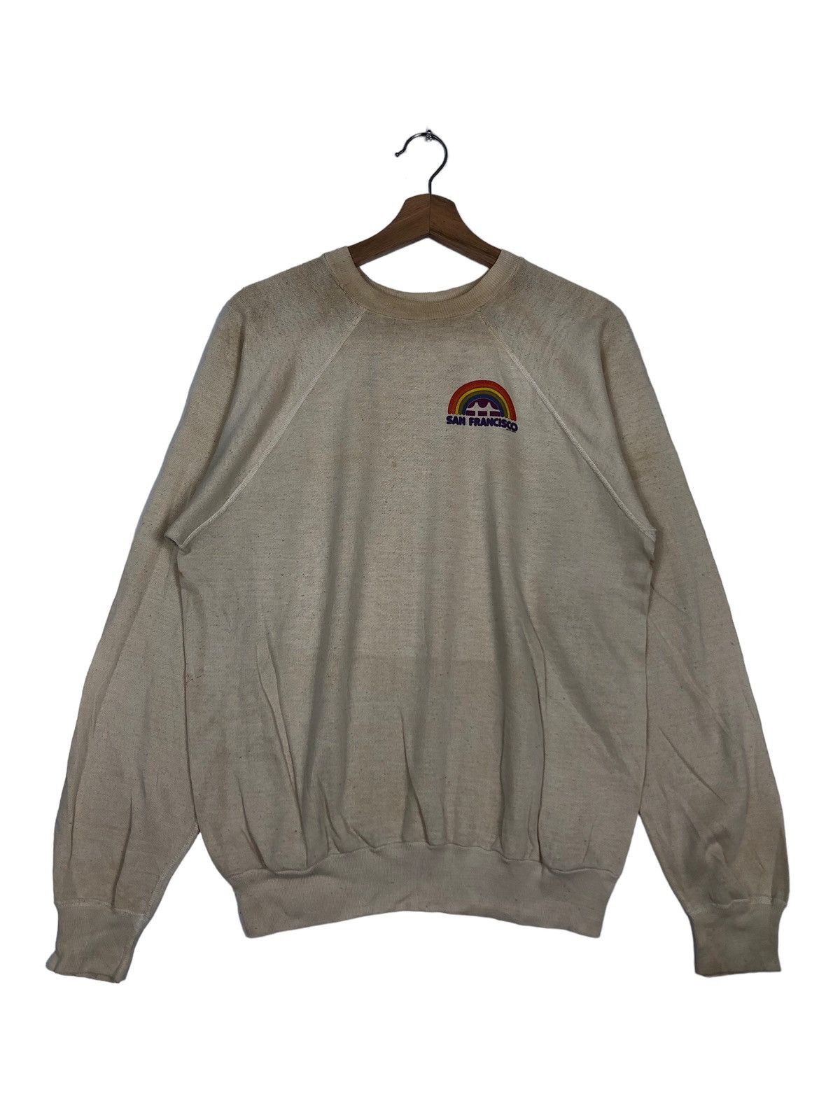 Japanese Brand 🔥90’s Vintage Sweatshirt Crewneck San Francisco Size US M / EU 48-50 / 2 - 1 Thumbnail
