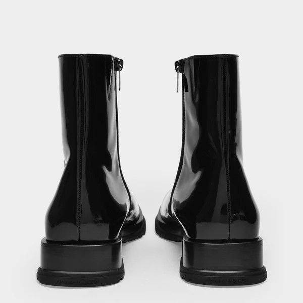 Alexander McQueen o1y1024 Ankle Boots in Black Size US 7.5 / EU 40-41 - 3 Thumbnail