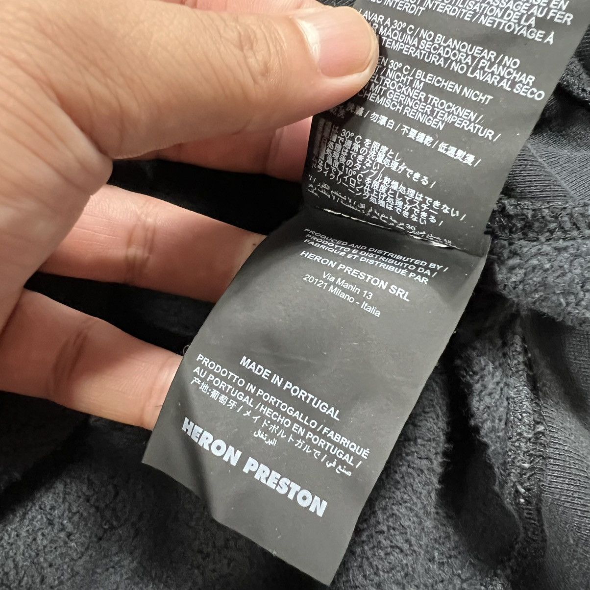 Heron Preston Heron Preston permanent graphic design hoodie Size US L / EU 52-54 / 3 - 8 Thumbnail