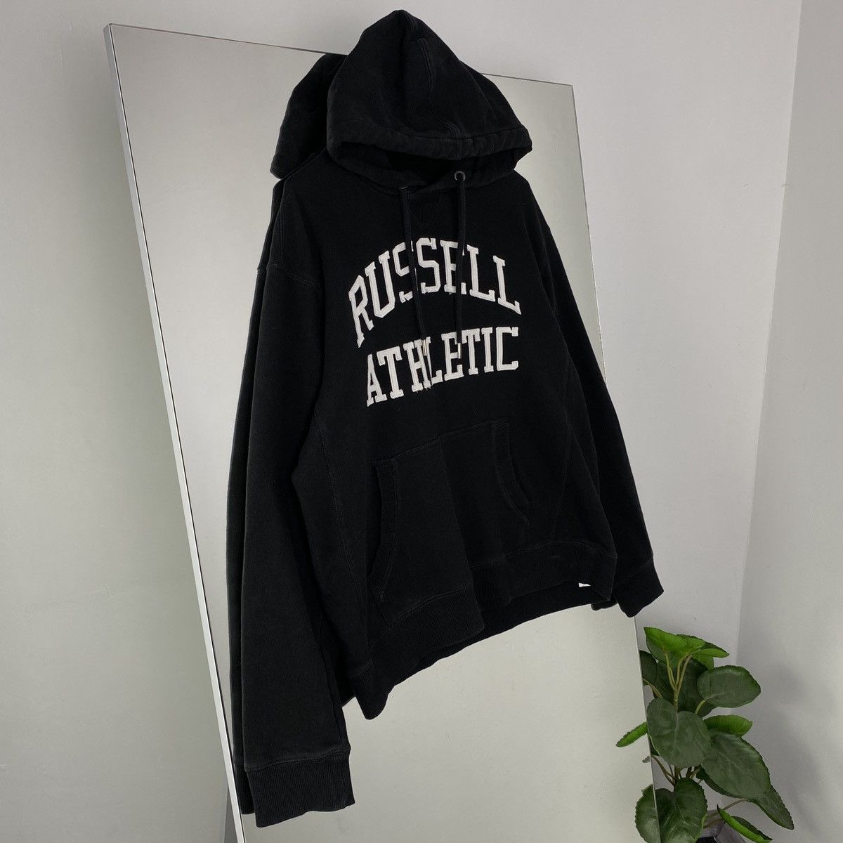 Russell Athletic × Vintage RUSSELL ATHLETIC VINTAGE BIG LOGO HOODIE Size L / US 10 / IT 46 - 1 Thumbnail