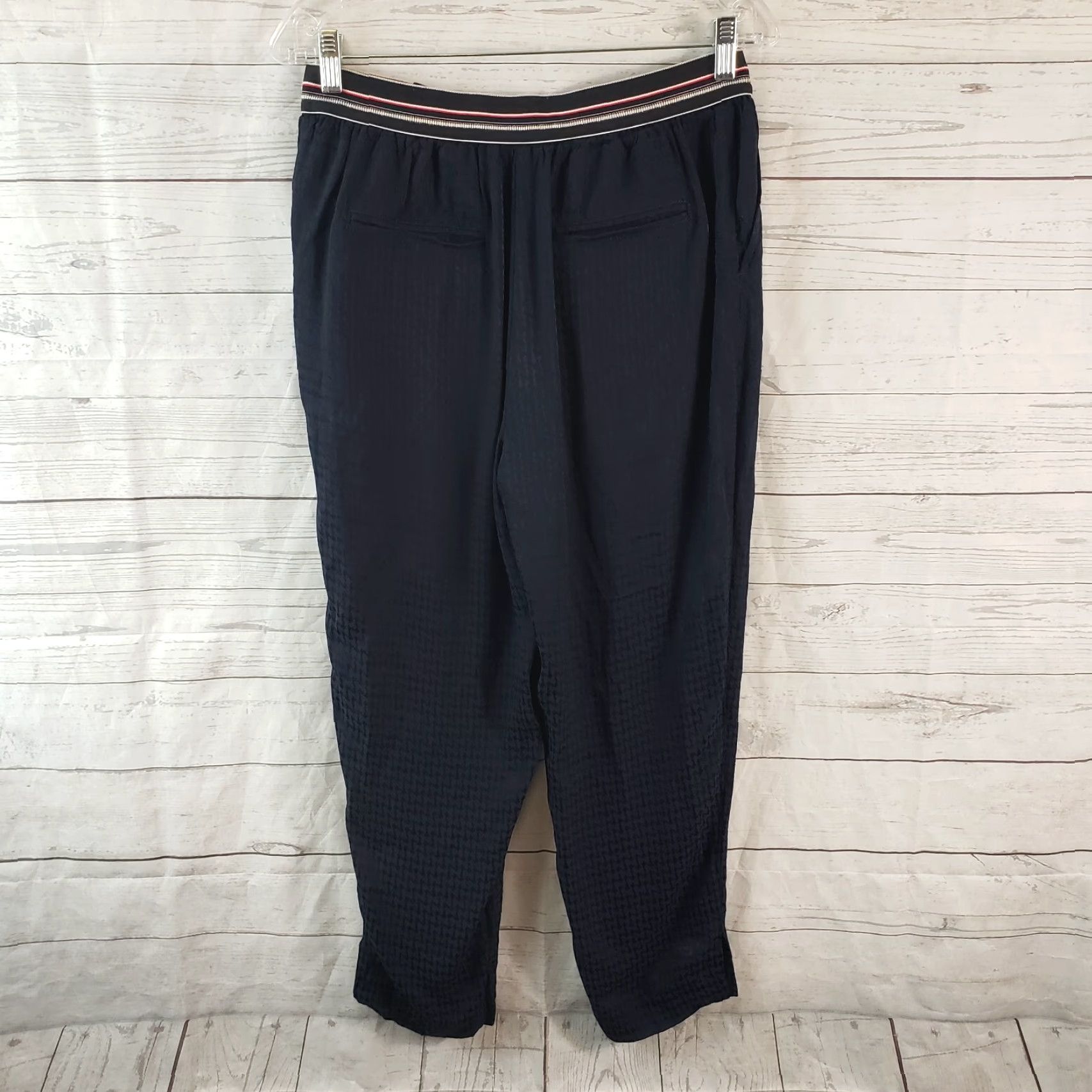 Anthropologie Anthropologie Womens The Essential Pull On Trouser Small Blue High Rise Pants Womens Size 28" / US 6 / IT 42 - 3 Thumbnail