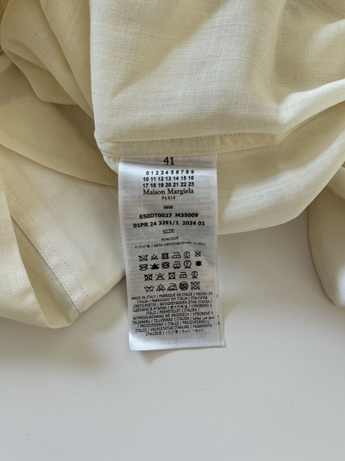 Maison Margiela Maison Margiela Pendleton Contrast Shirt Size US M / EU 48-50 / 2 - 8 Thumbnail