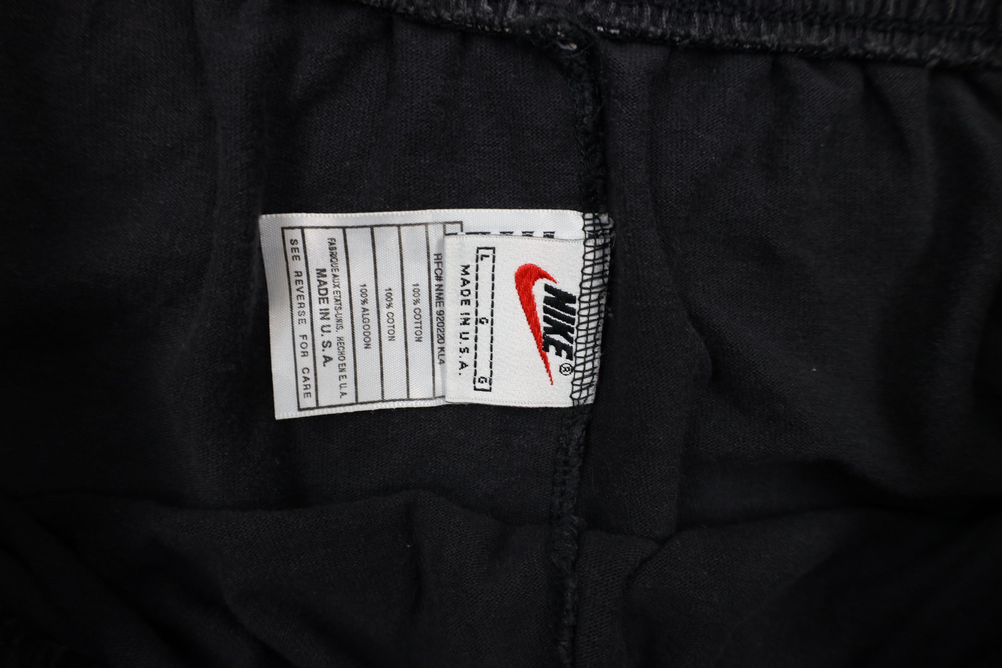 Nike × Vintage Vintage 90s Nike Scott Mini Swoosh Above Knee Shorts USA Size US 34 / EU 50 - 9 Thumbnail