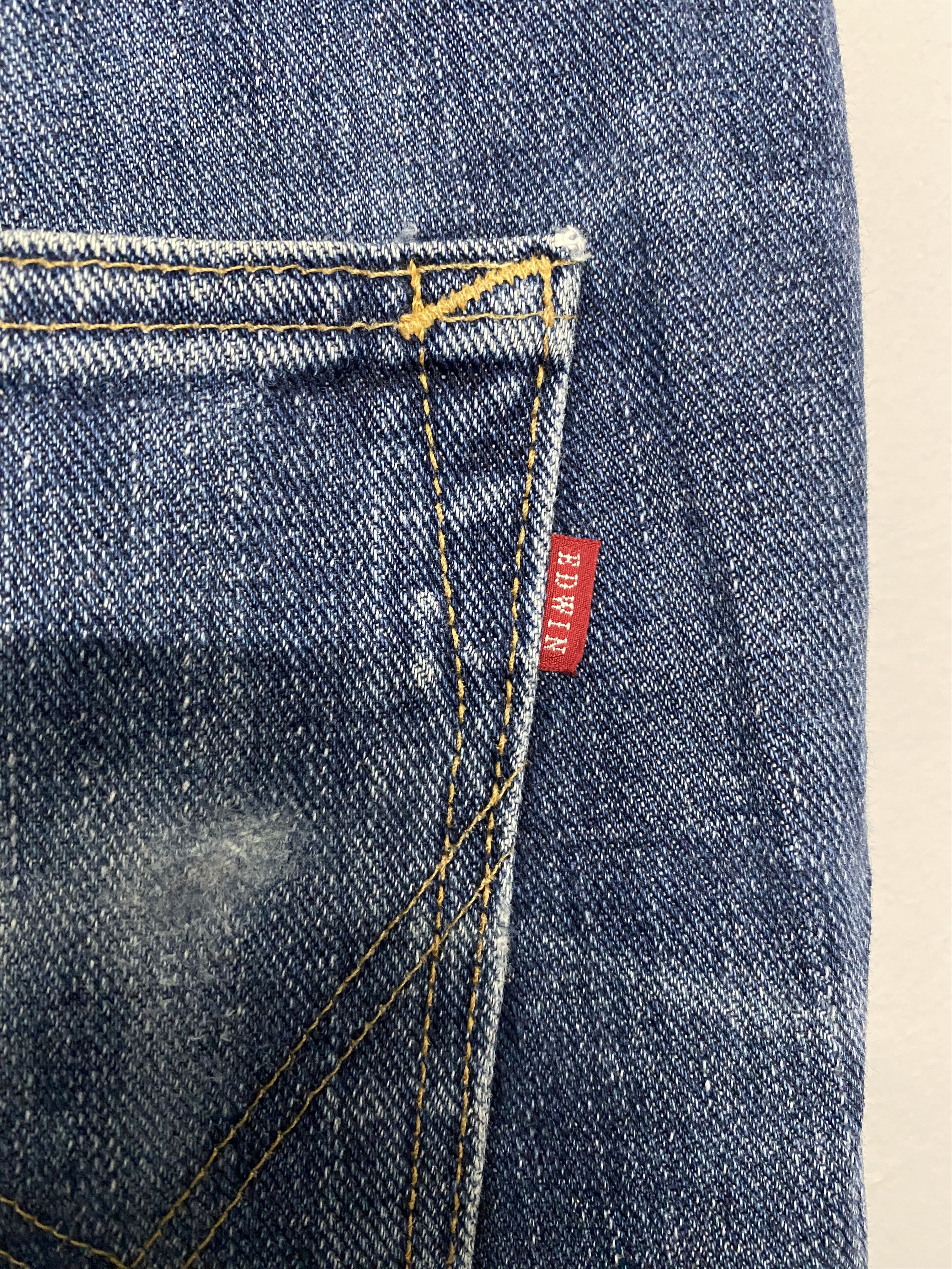 Edwin Edwin 404 MADE IN JAPAN International Basic Denim Jeans W38 Size US 38 / EU 54 - 10 Thumbnail