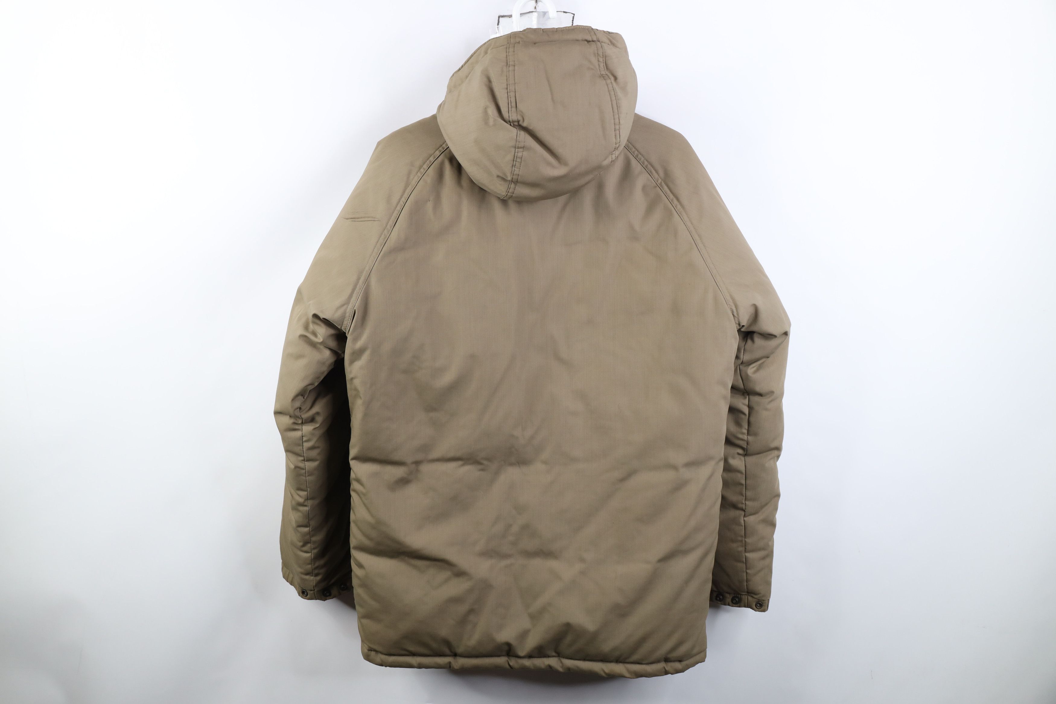 Vintage Vintage 70s Streetwear Duck Down Hooded Puffer Parka Jacket Size US M / EU 48-50 / 2 - 14 Thumbnail