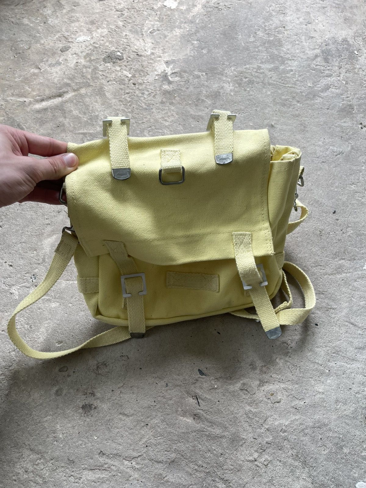 Other Vintage 1940s WW2 Era Military Canvas US Army Messenger Bag Size ONE SIZE - 15 Thumbnail