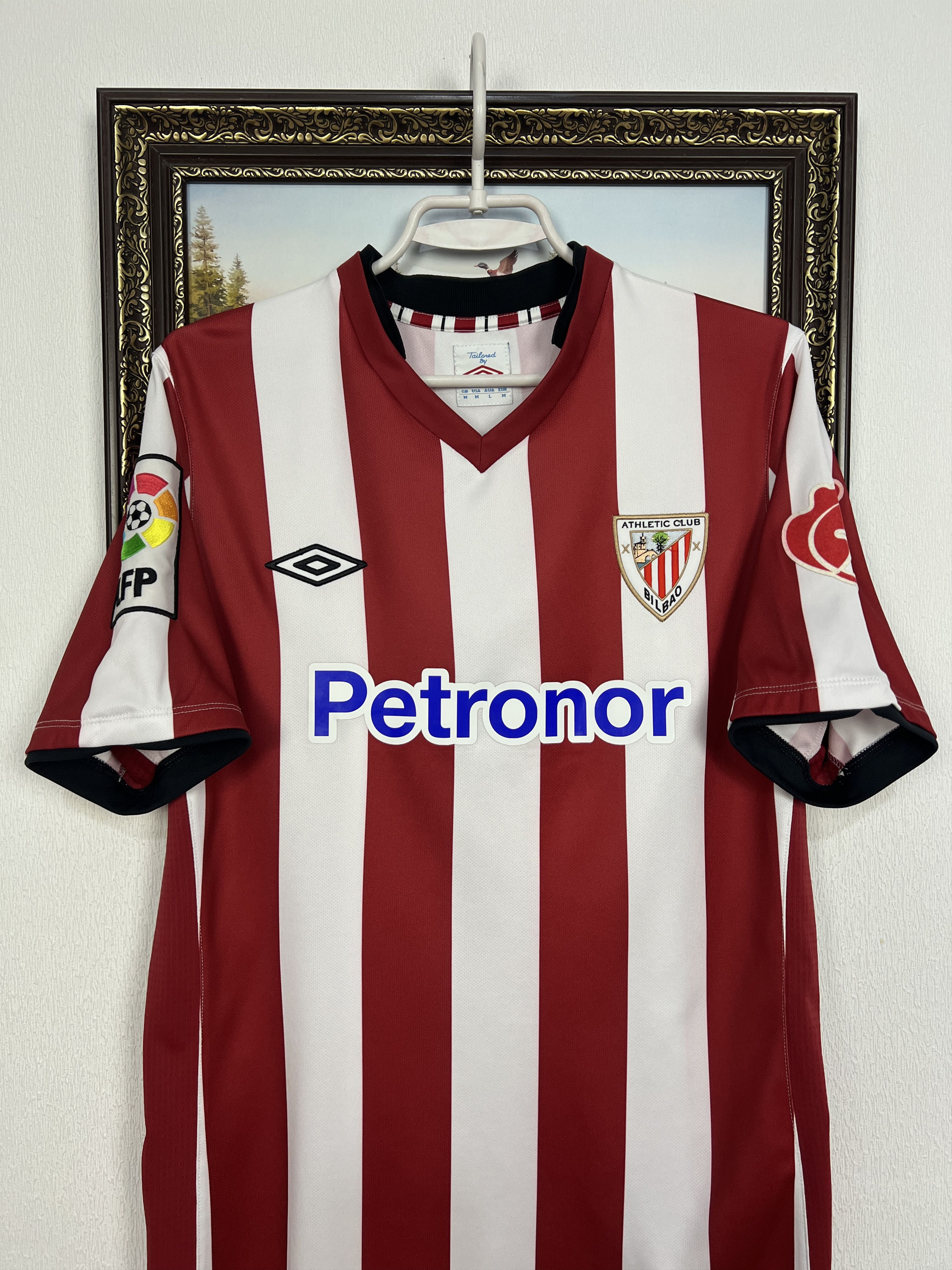 Umbro Athletic Bilbao Home football shirt Soccer Jersey Trikot Size US M / EU 48-50 / 2 - 2 Thumbnail