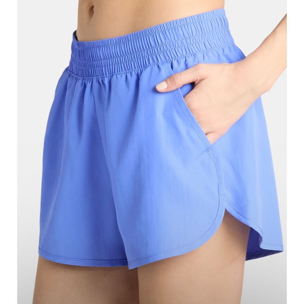 Athletic Works XXL Running Shorts Santorini Blue lightweight pockets Size 42" / US 20 - 5 Thumbnail
