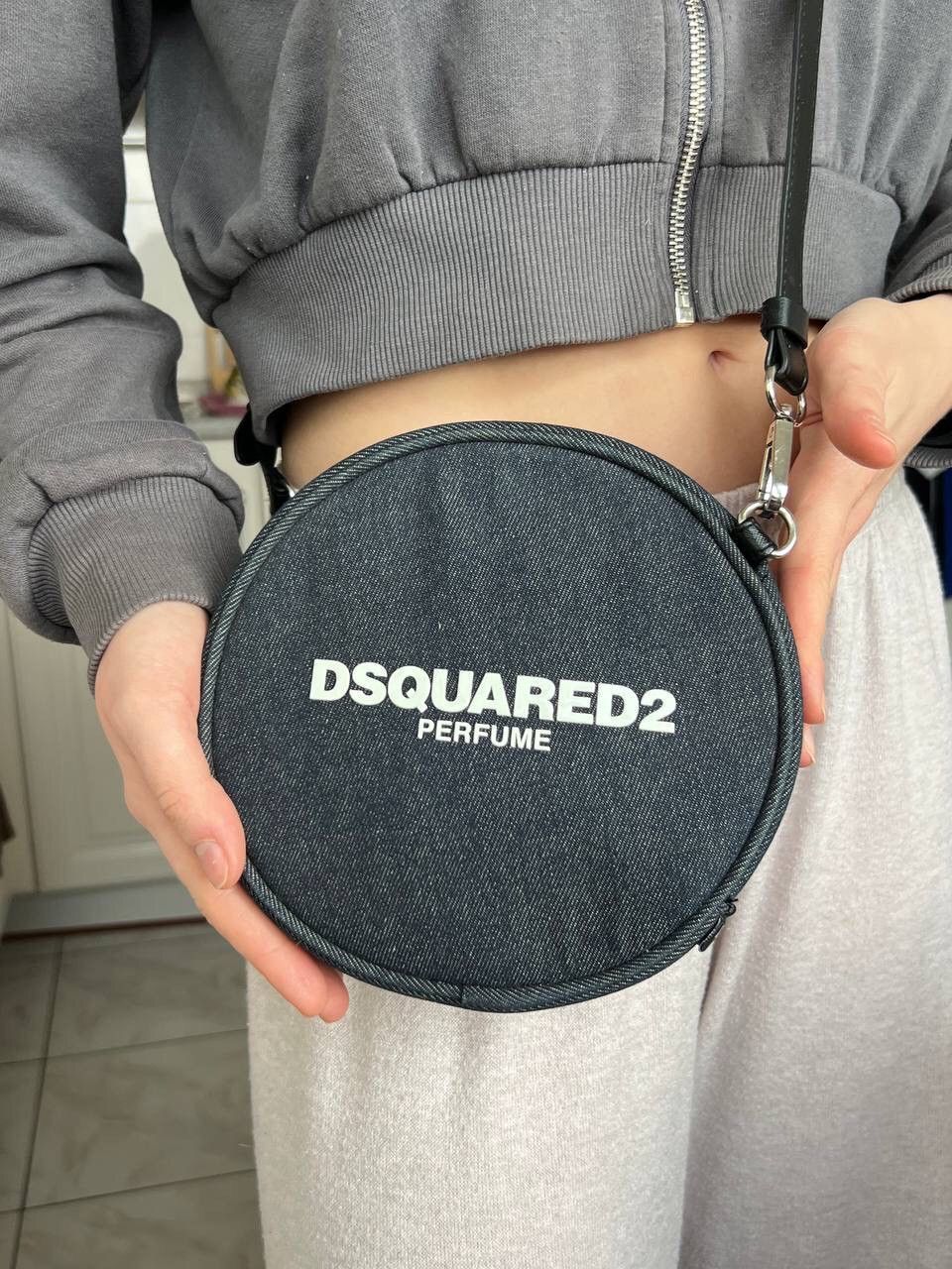 Dsquared2 Dsquared2 Shoulders blue navy denim perfume Bag big logo y2k Size ONE SIZE - 4 Thumbnail