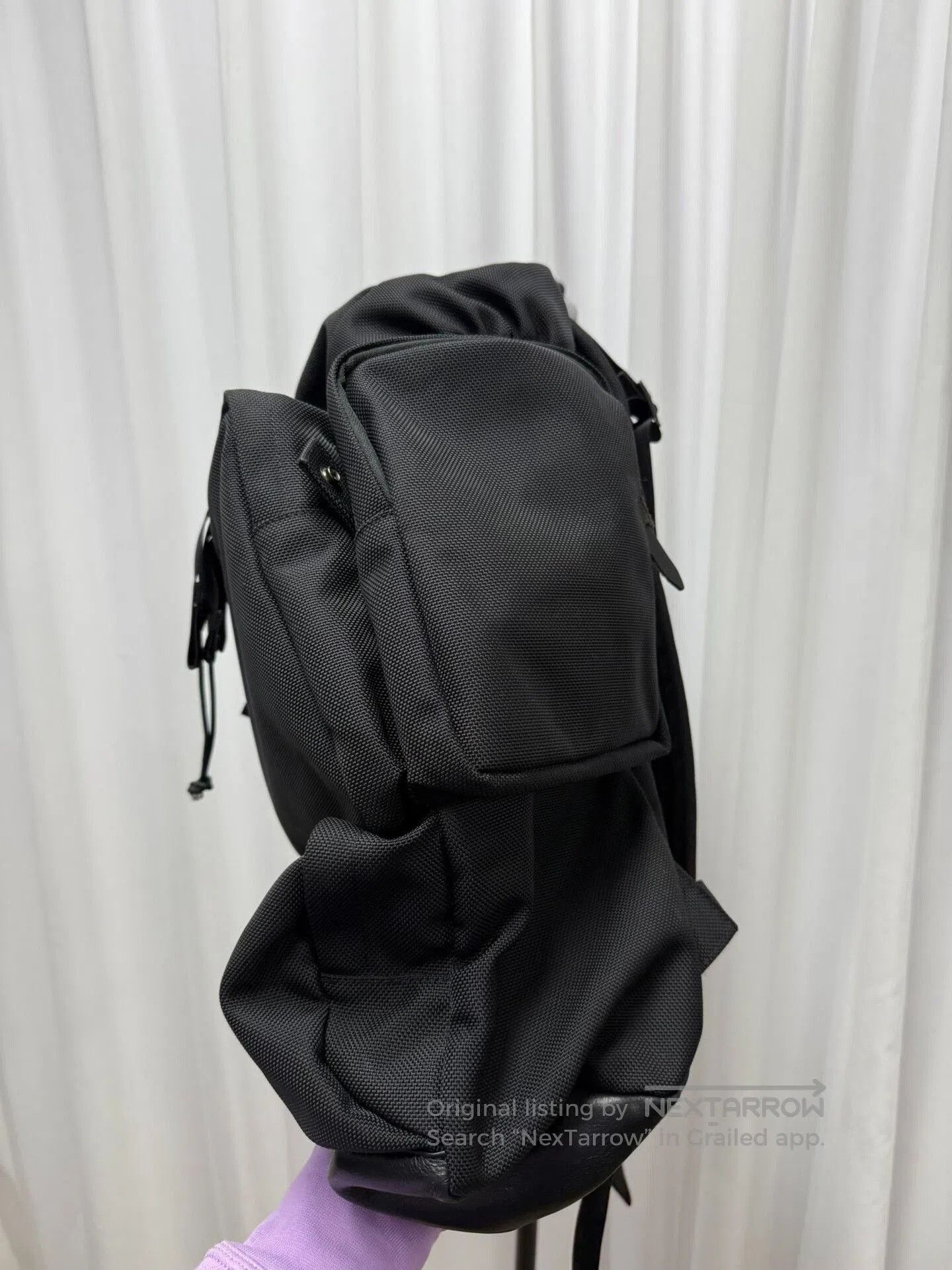 Yohji Yamamoto yohji yamamoto pour homme backpack with leather details. Size ONE SIZE - 5 Thumbnail