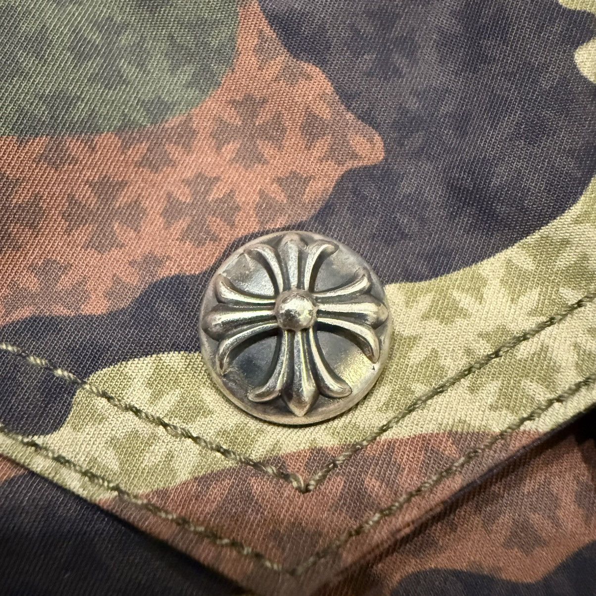 Chrome Hearts Camo Shorts