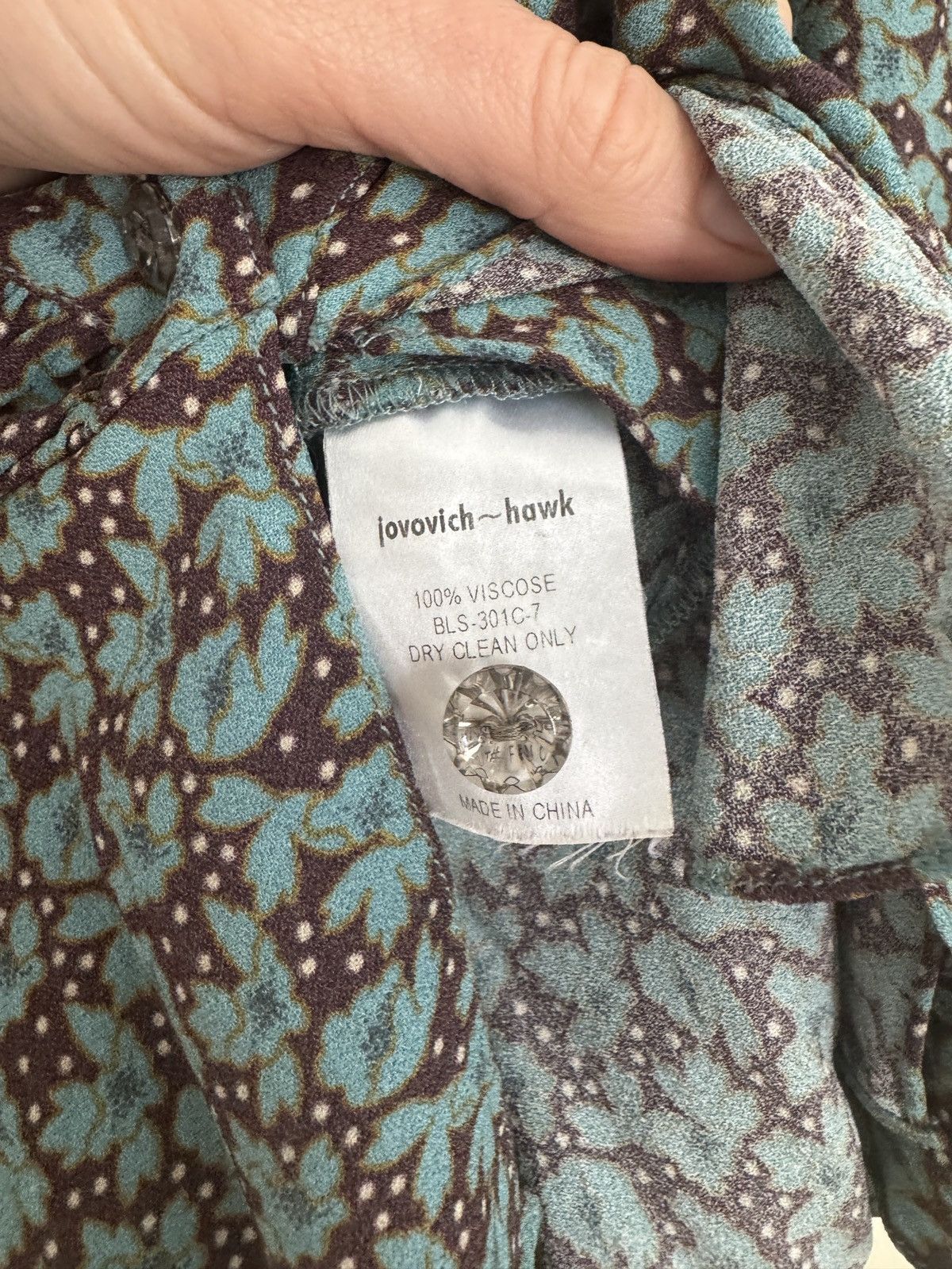 Vintage Vintage Jovovich Hawk blouse Size S / US 4 / IT 40 - 4 Thumbnail