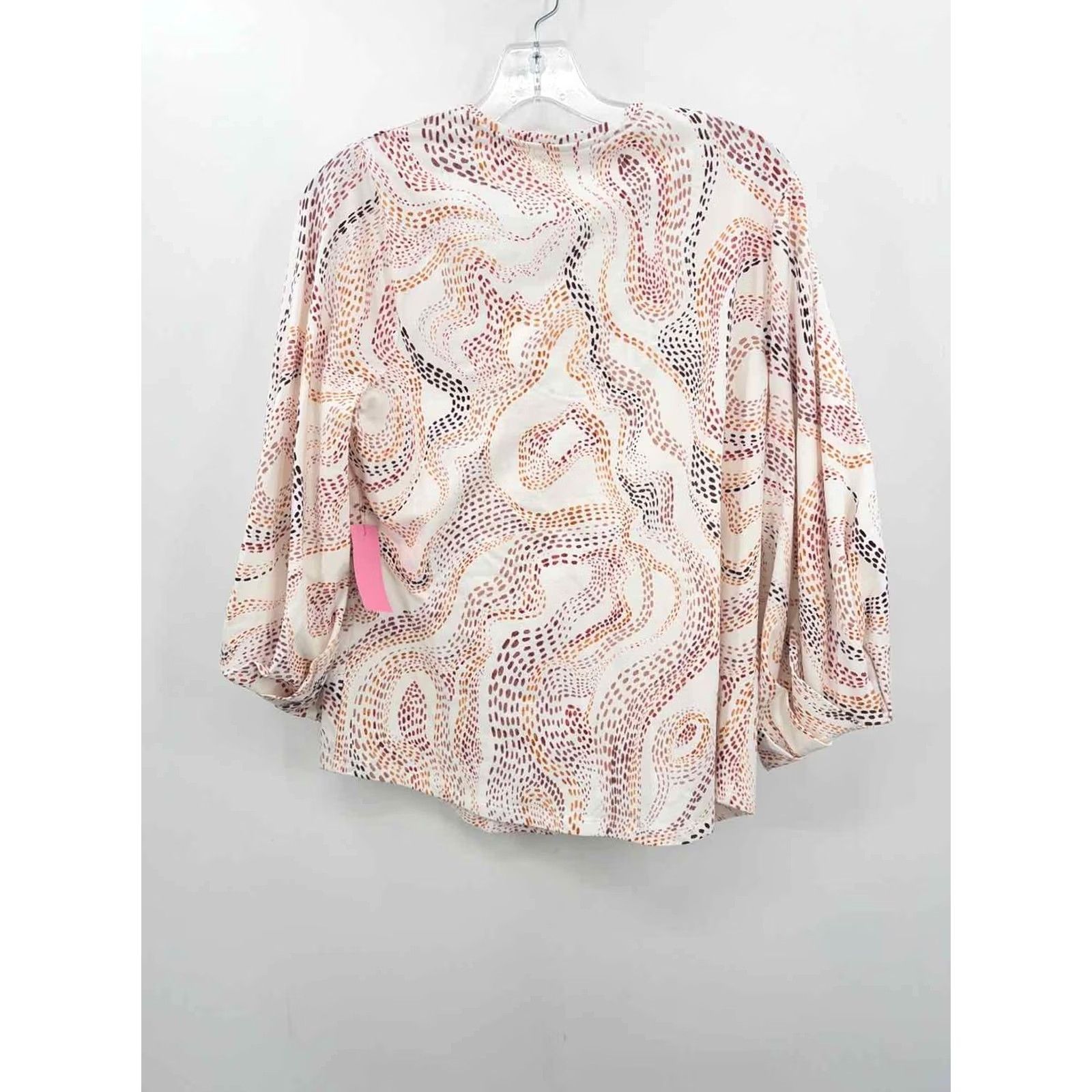 Vintage Chico's White Size 1/Medium Long Sleeve Blouse Size XS / US 0-2 / IT 36-38 - 2 Thumbnail