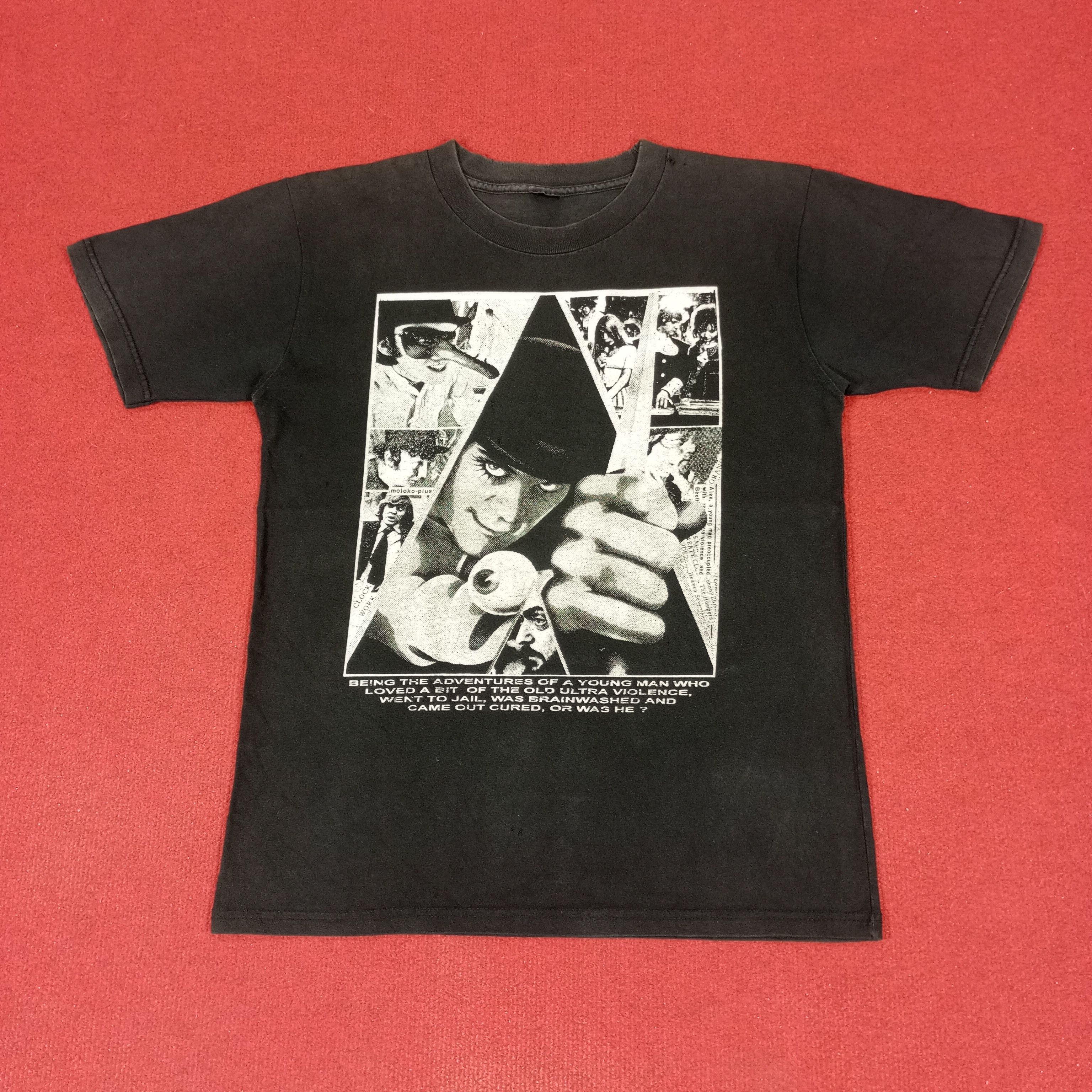 Vintage A Clockwork Orange Tshirt Promo Style Size US M / EU 48-50 / 2 - 1 Thumbnail