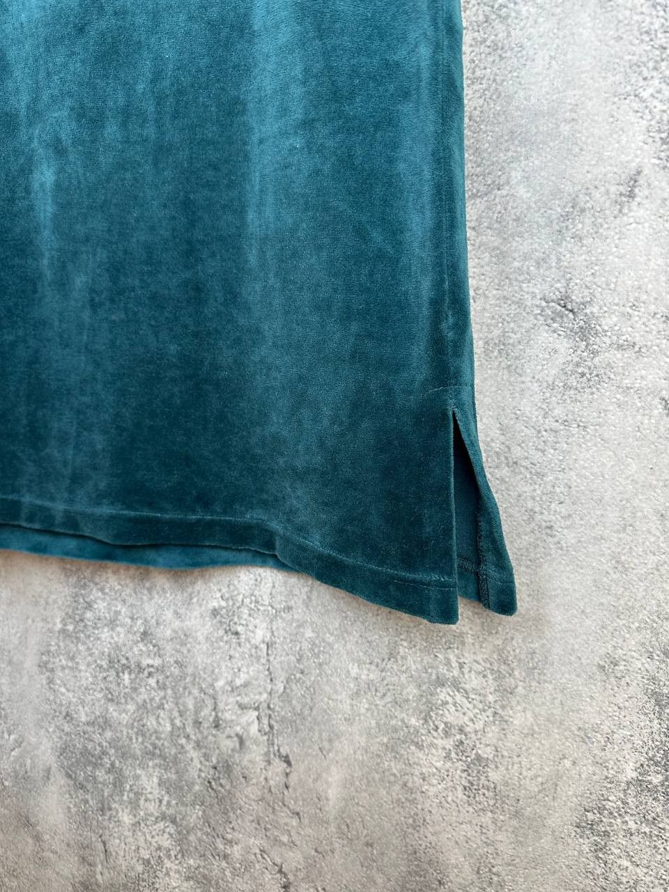 Gudrun Sjoden Gudrun Sjoden Velour Midi Skirt Green/Blue Women’s Size S Size 27" / US 4 / IT 40 - 8 Thumbnail