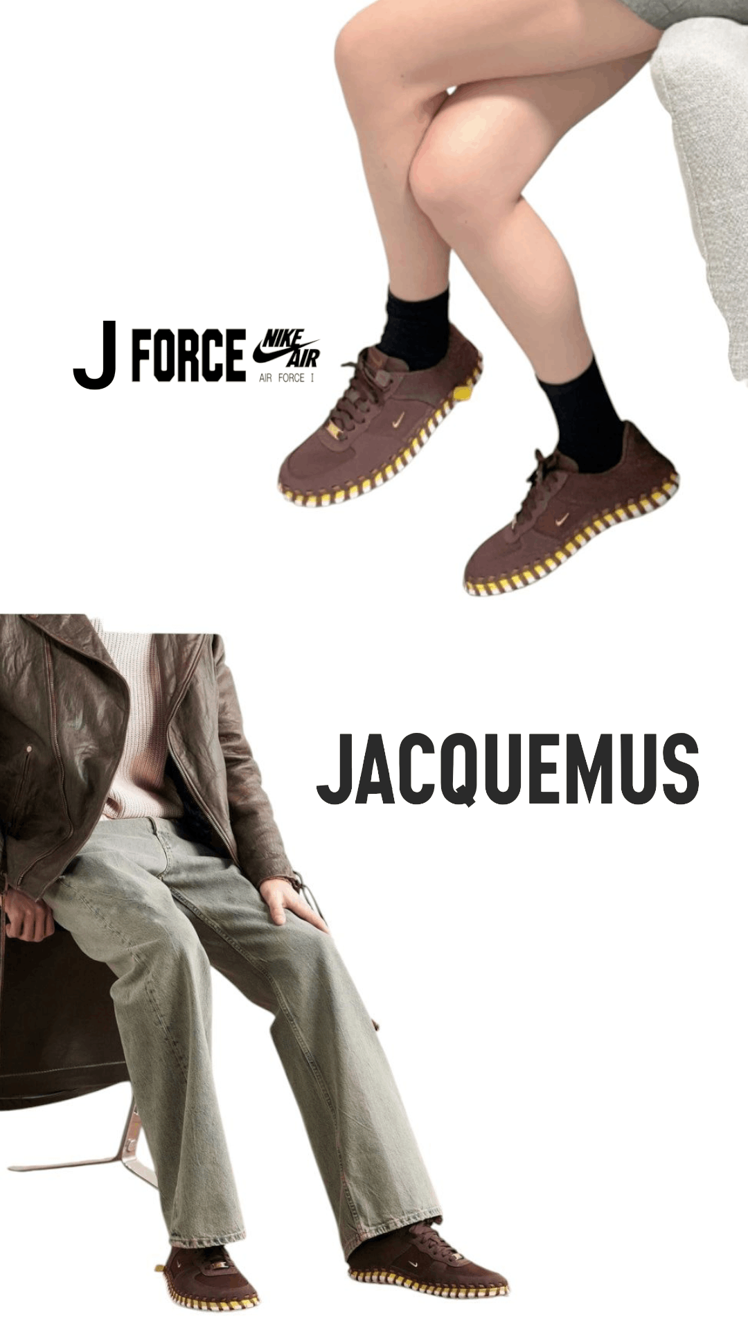 Jacquemus × Nike Nike Rare J Force 1 Low X Jacquemus (unisex) Size US 6.5 / EU 39-40 - 1 Thumbnail