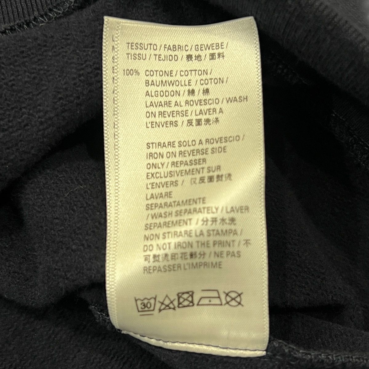 Balenciaga BALENCIAGA 2022 Spring Demna "NO COMMENT" Pullover Hoodie Size US S / EU 44-46 / 1 - 8 Thumbnail