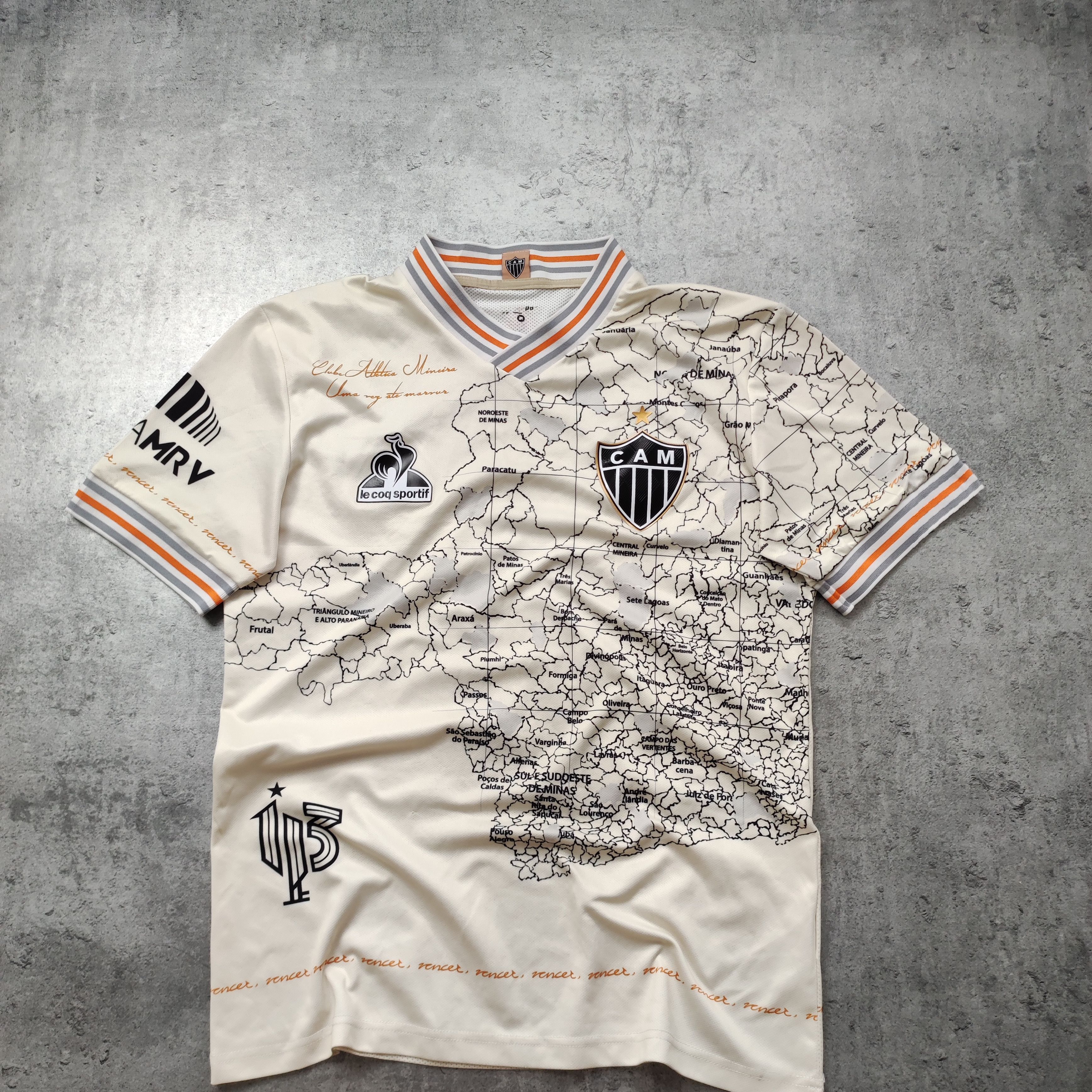 Vintage RARE Limited Brazil Atletico Mineiro Le Coq Sportif Jersey Size US M / EU 48-50 / 2 - 2 Thumbnail