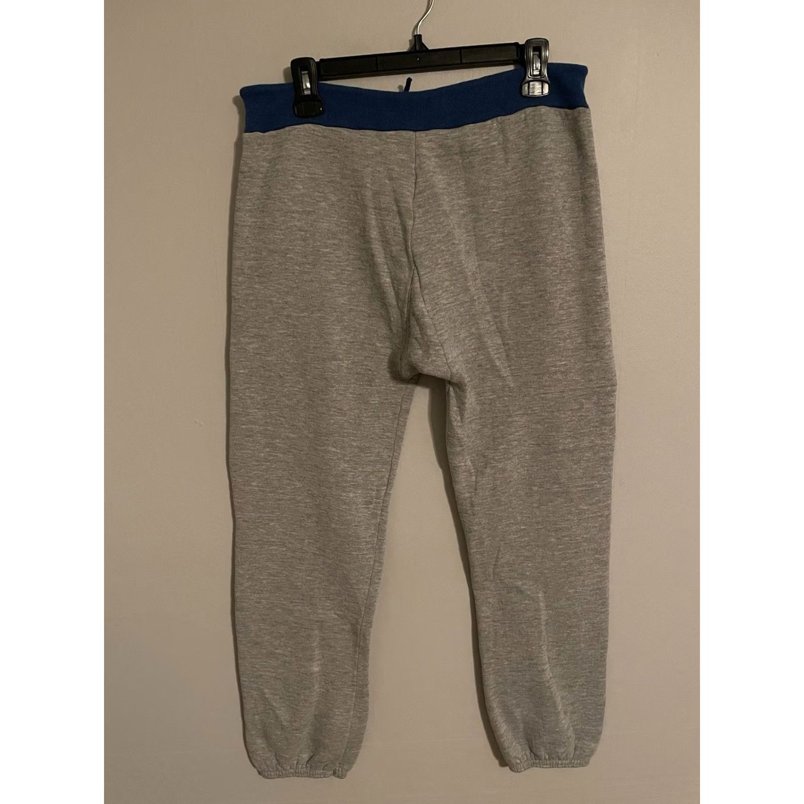 McGregor VINTAGE MacGregor Gray Blue Athletic Sweatpants Joggers - Men's M Pants Regular Drawstring USA 90s Activewear Size US 31 - 3 Thumbnail
