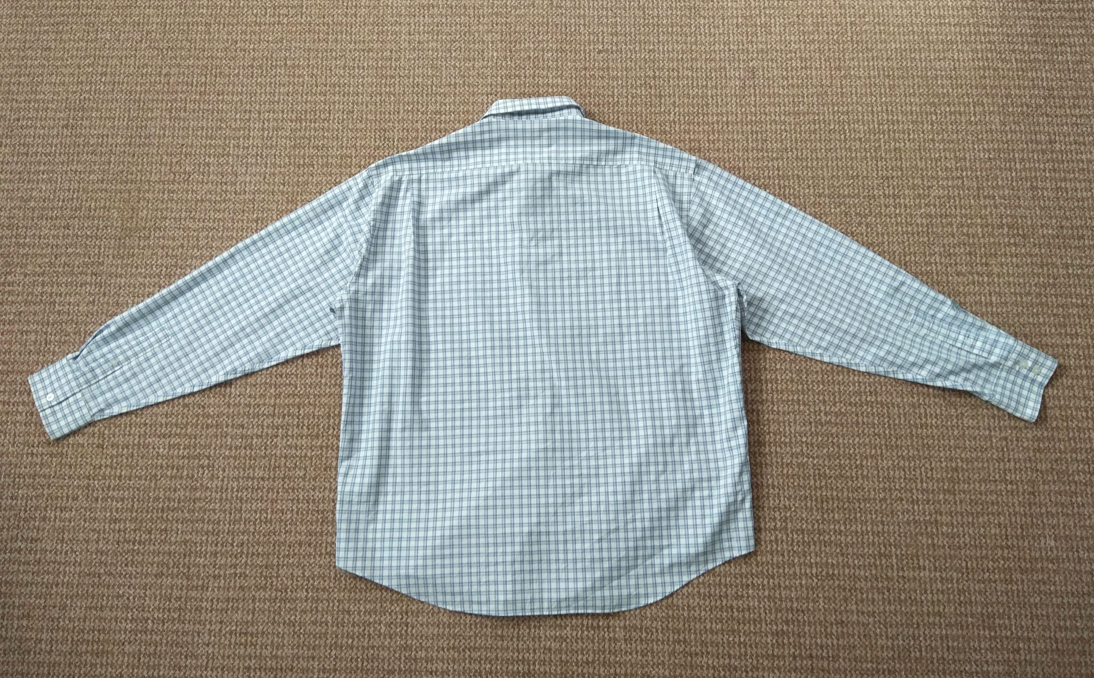 Yves Saint Laurent Vintage YSL Yves Saint Laurent Long Sleeve Check Shirt sz XL Size US XL / EU 56 / 4 - 2 Thumbnail