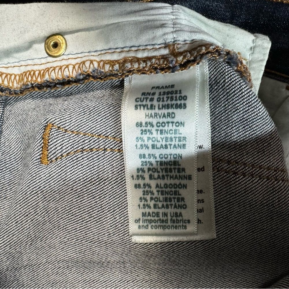 Frame FRAME Le High Skinny in Harvard Jeans Size 24 Size 24" / US 00 / IT 34 - 8 Thumbnail