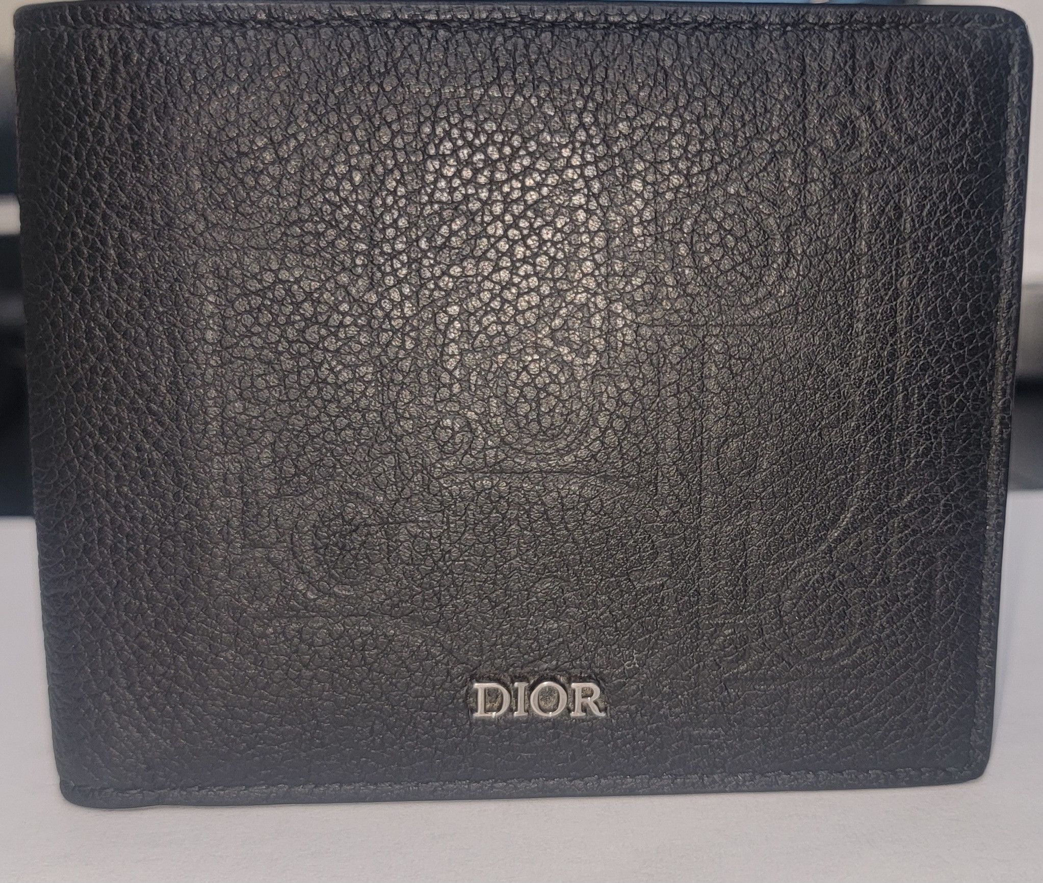 Dior Black Dior Calfskin Gravity Leather Bifold Wallet Size ONE SIZE - 6 Thumbnail
