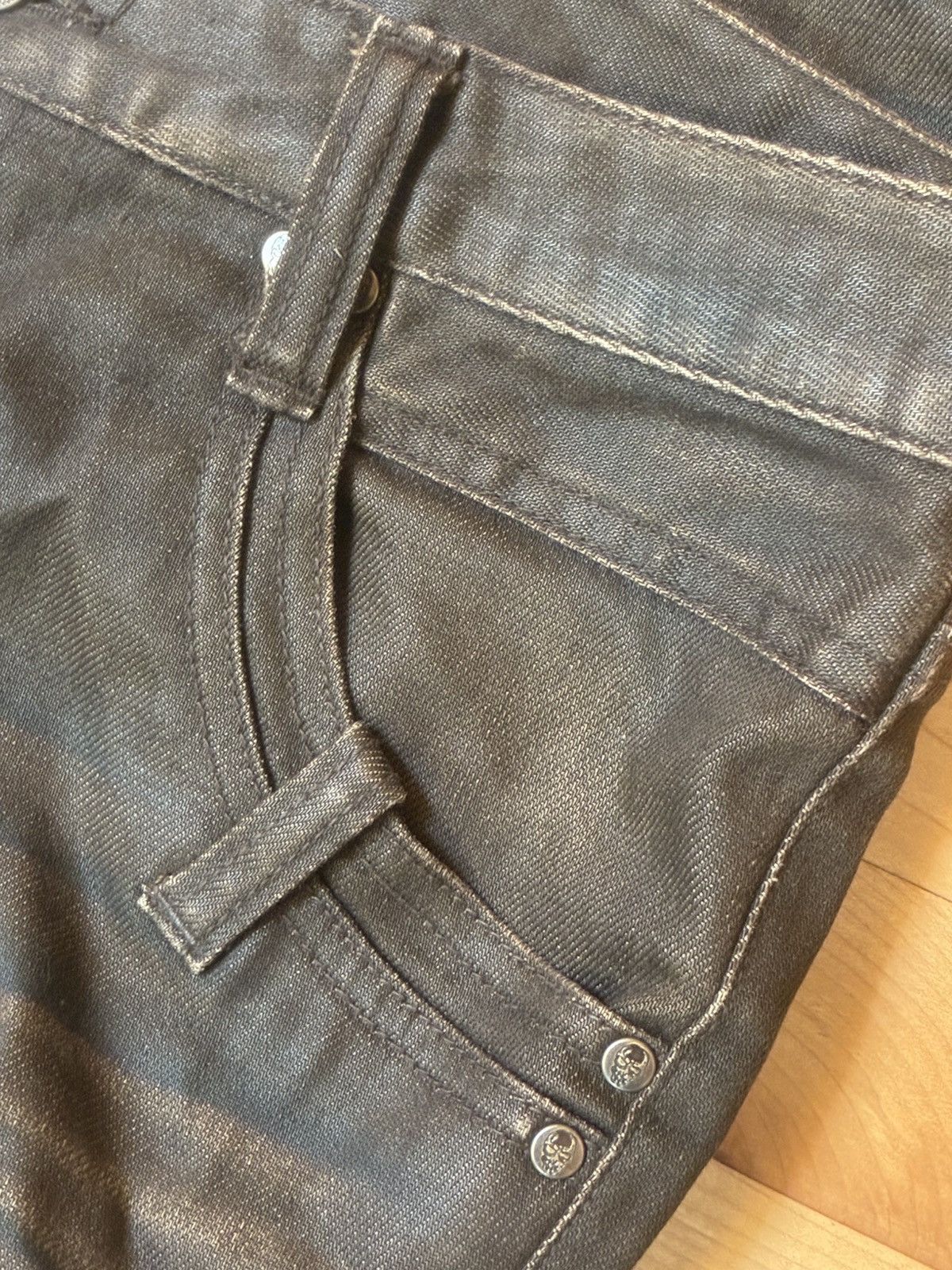 Tornado Mart Tornado Mart Brown Denim Size US 29 - 4 Thumbnail