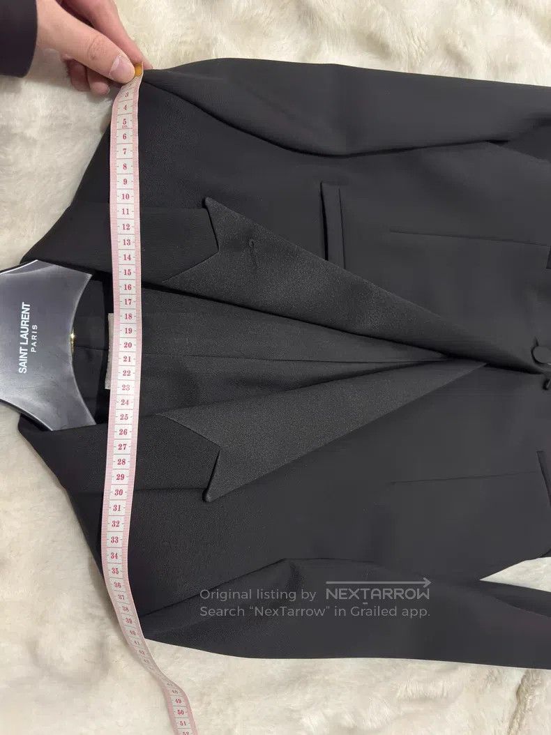 Saint Laurent Paris Saint Laurent Paris Ladies Smoking Suit Jacket Size XS / US 0-2 / IT 36-38 - 5 Thumbnail