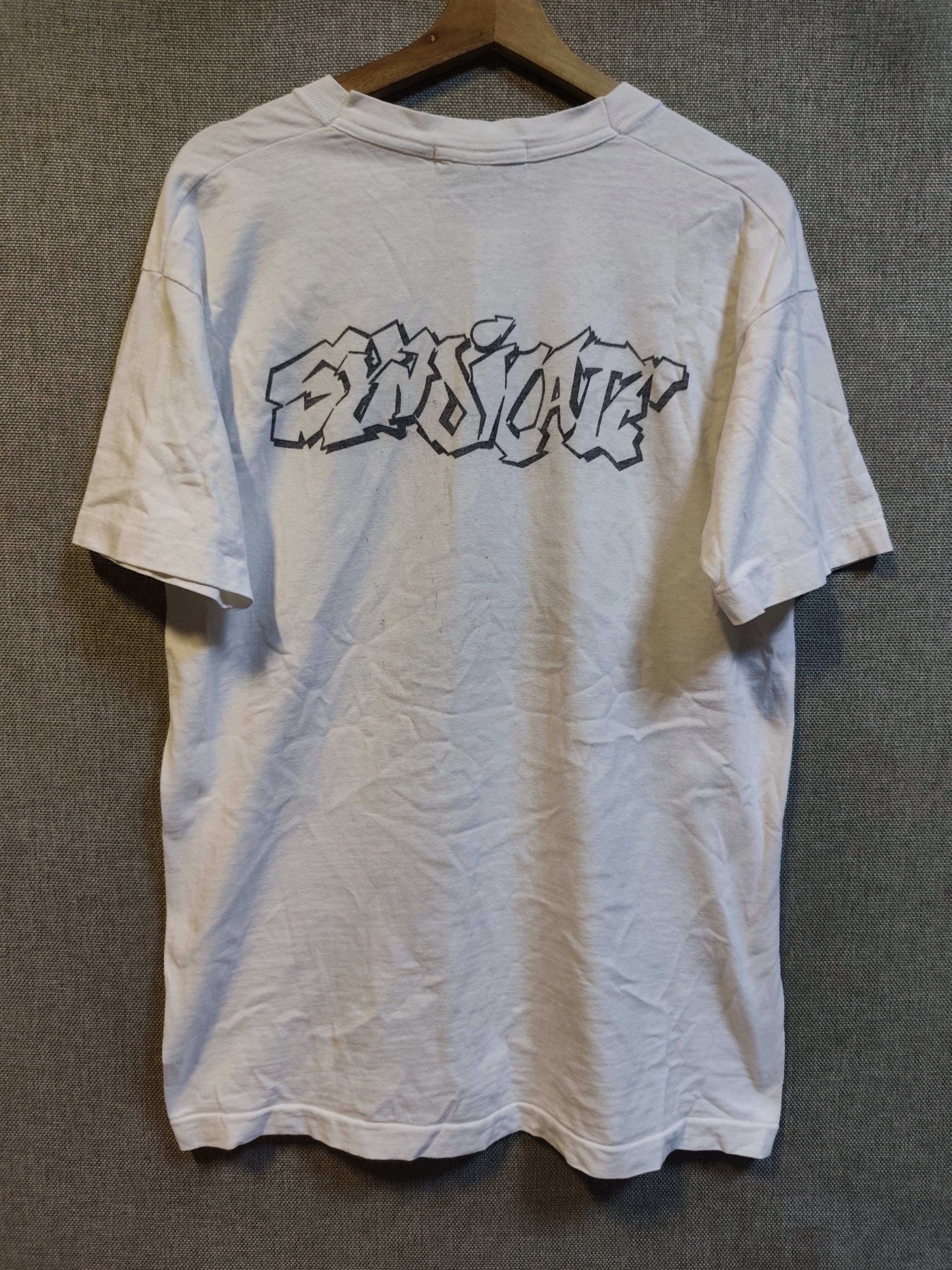 Rap Tees Vintage 90s Rhyme Syndicate Ice-T Rap Tee Size US M / EU 48-50 / 2 - 2 Thumbnail