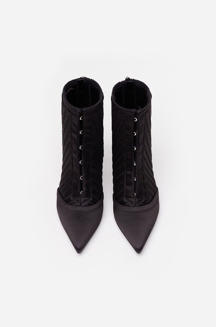Dolce & Gabbana o1y0825 Spike Heel Ankle Boots in Black Size US 6 / IT 36 - 5 Thumbnail