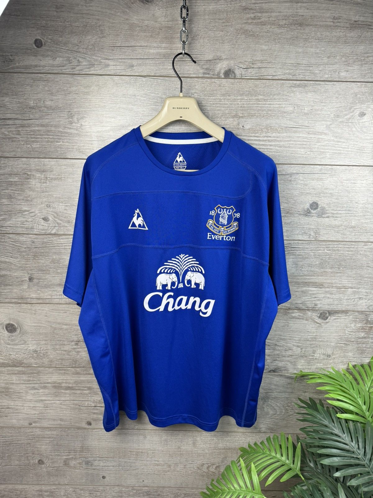 le coq sportifエバートン le coq sportif Everton T- Shirt soccer jersey Football